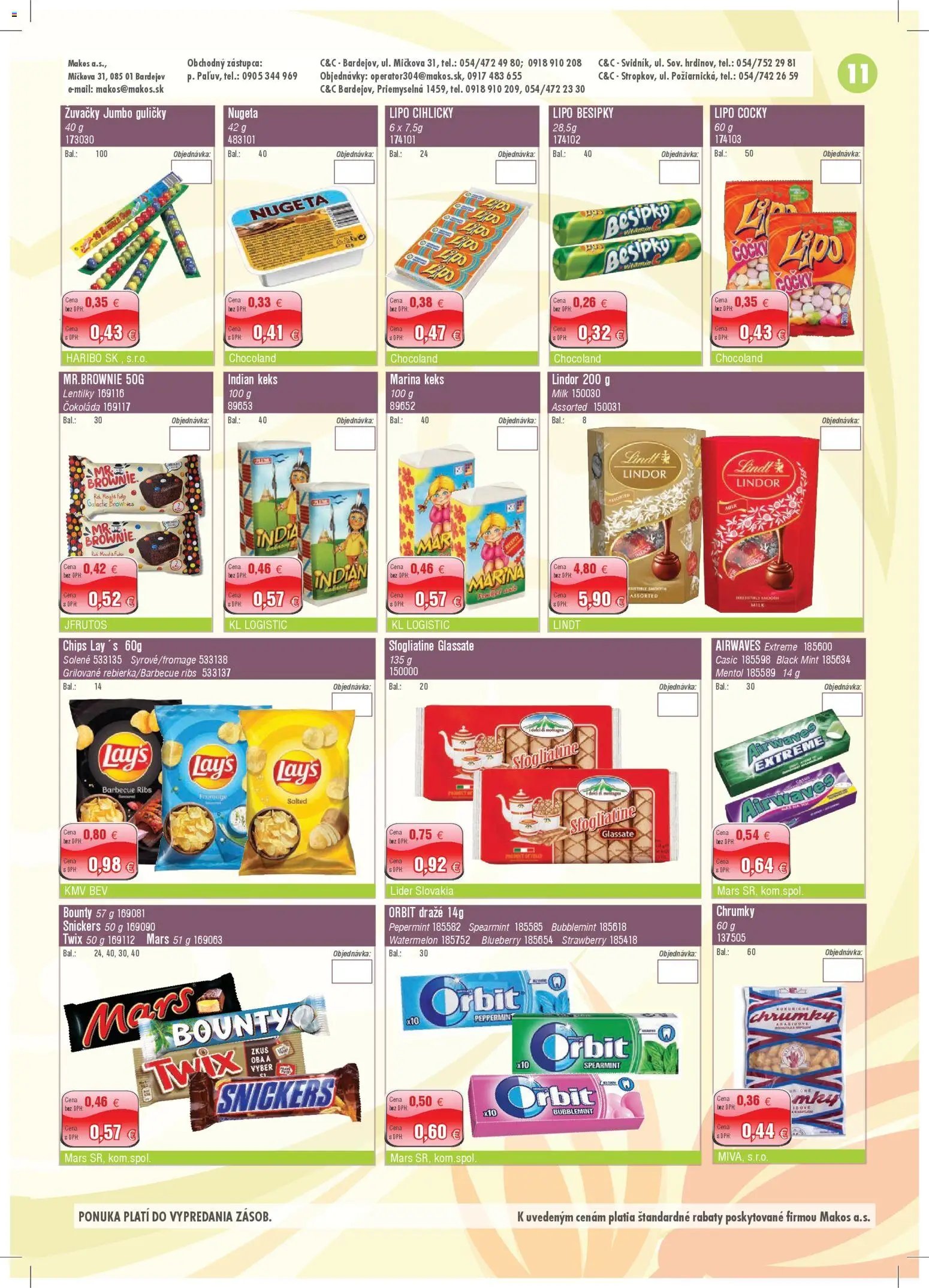 Makos veľkoobchod (2026-04-06 - 2026-05-03) | 11