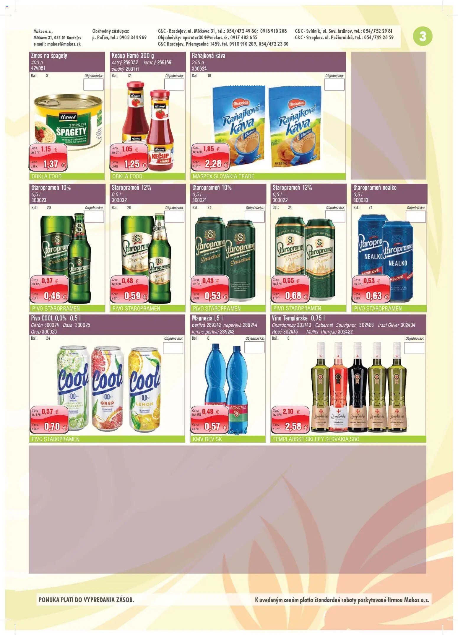 Makos veľkoobchod (2026-04-06 - 2026-05-03) | 3