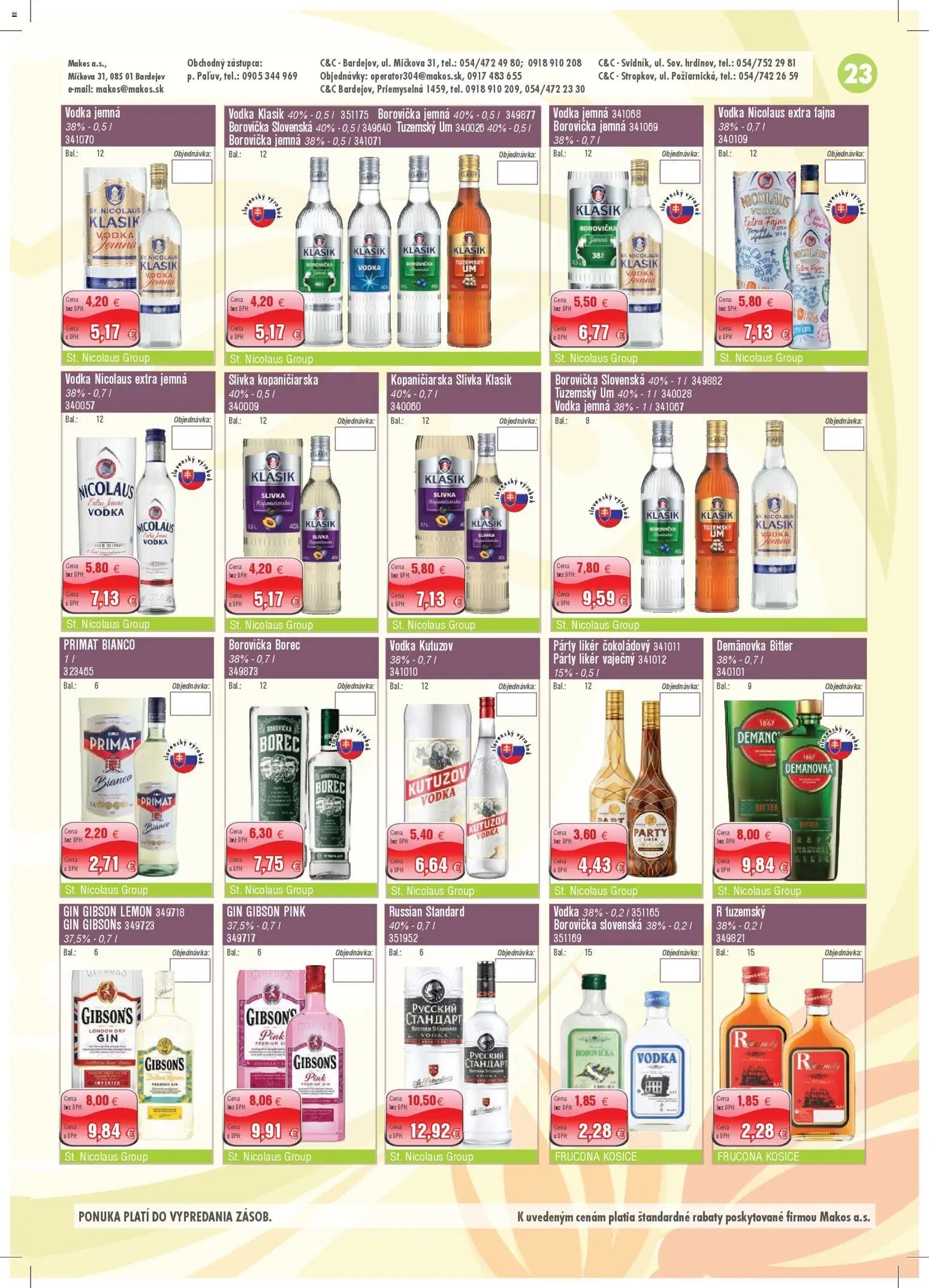 Makos veľkoobchod (2026-04-06 - 2026-05-03) | 23