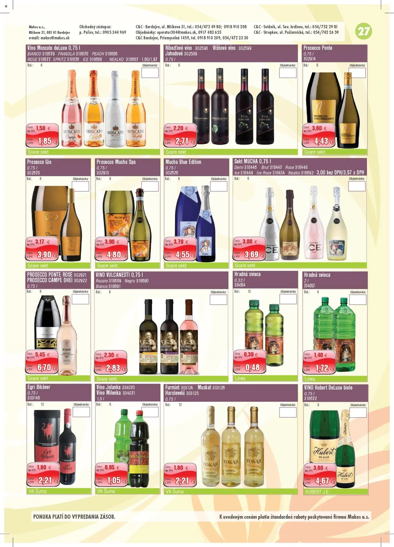Makos veľkoobchod (2026-04-06 - 2026-05-03) | 27