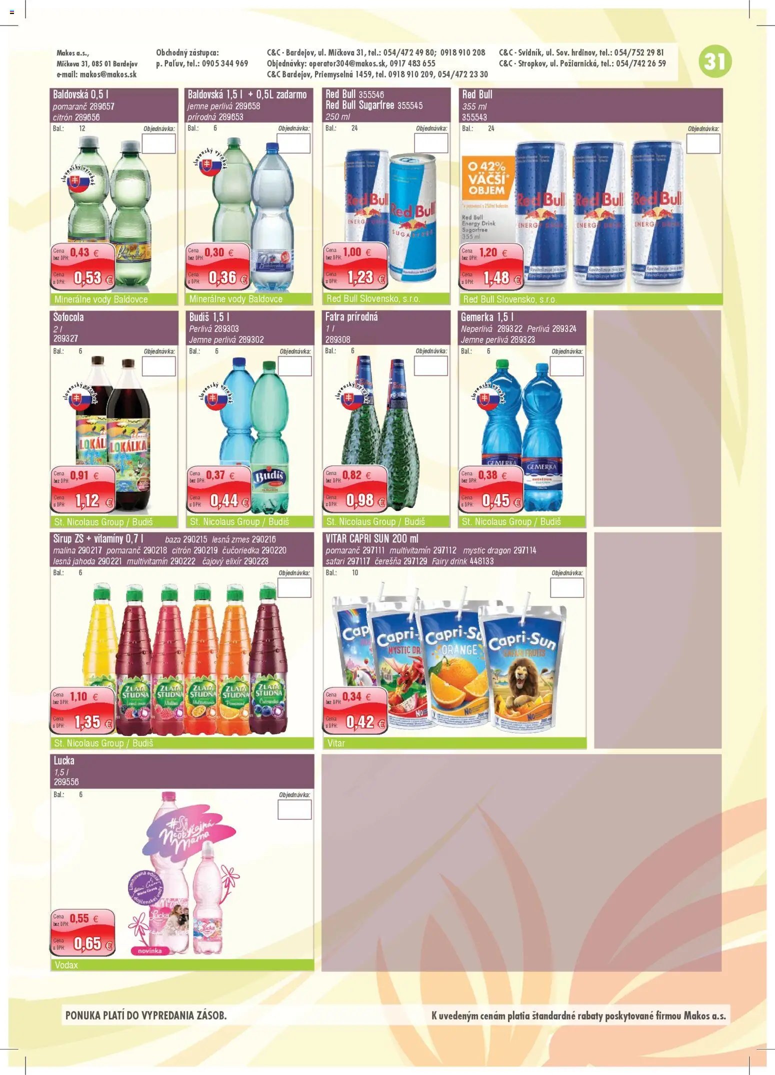 Makos veľkoobchod (2026-04-06 - 2026-05-03) | 31