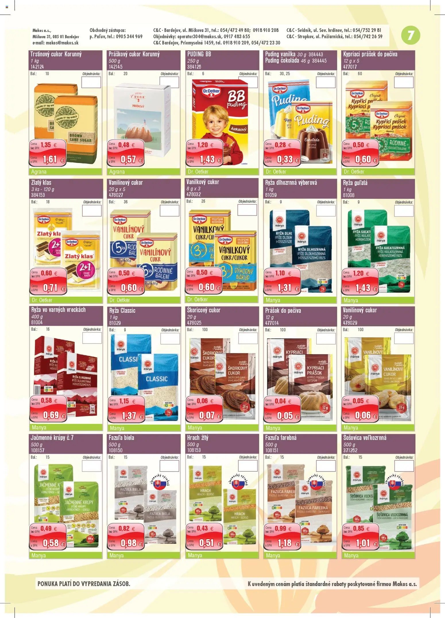 Makos veľkoobchod (2026-04-06 - 2026-05-03) | 7