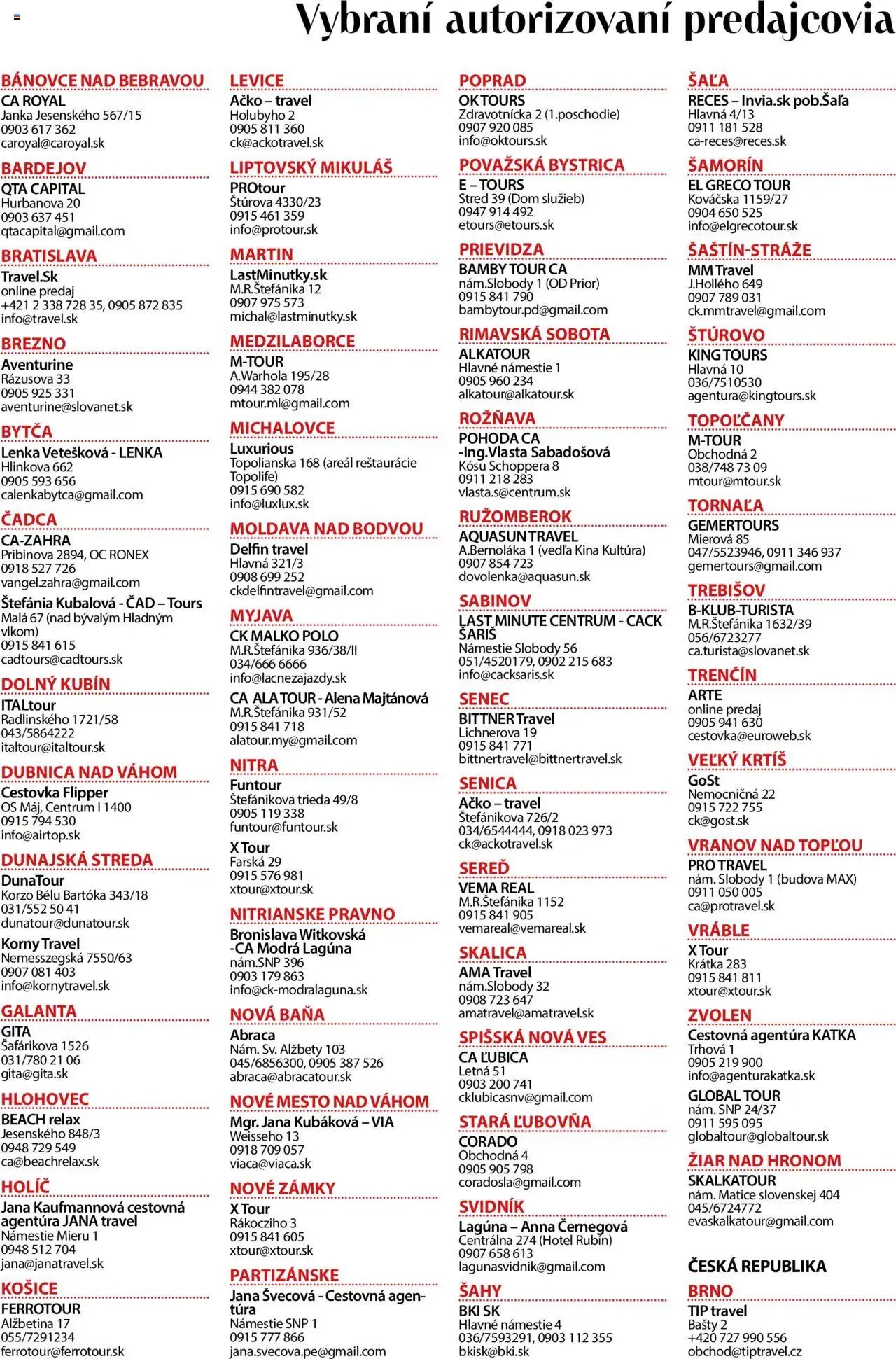 TIP travel leták (2024-11-22 - 2025-12-31) | 403