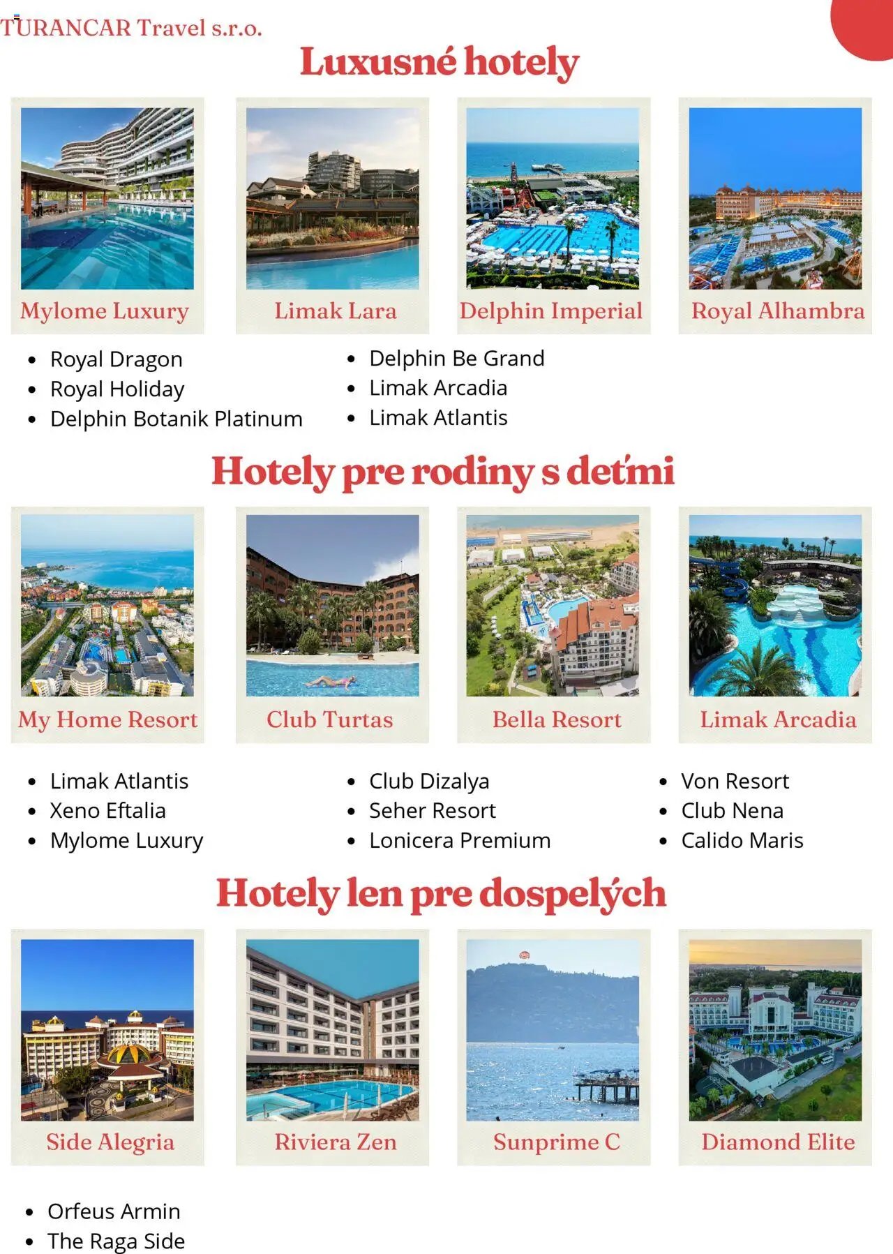 Turancar Turecko (2025-01-09 - 2025-12-31) | 2