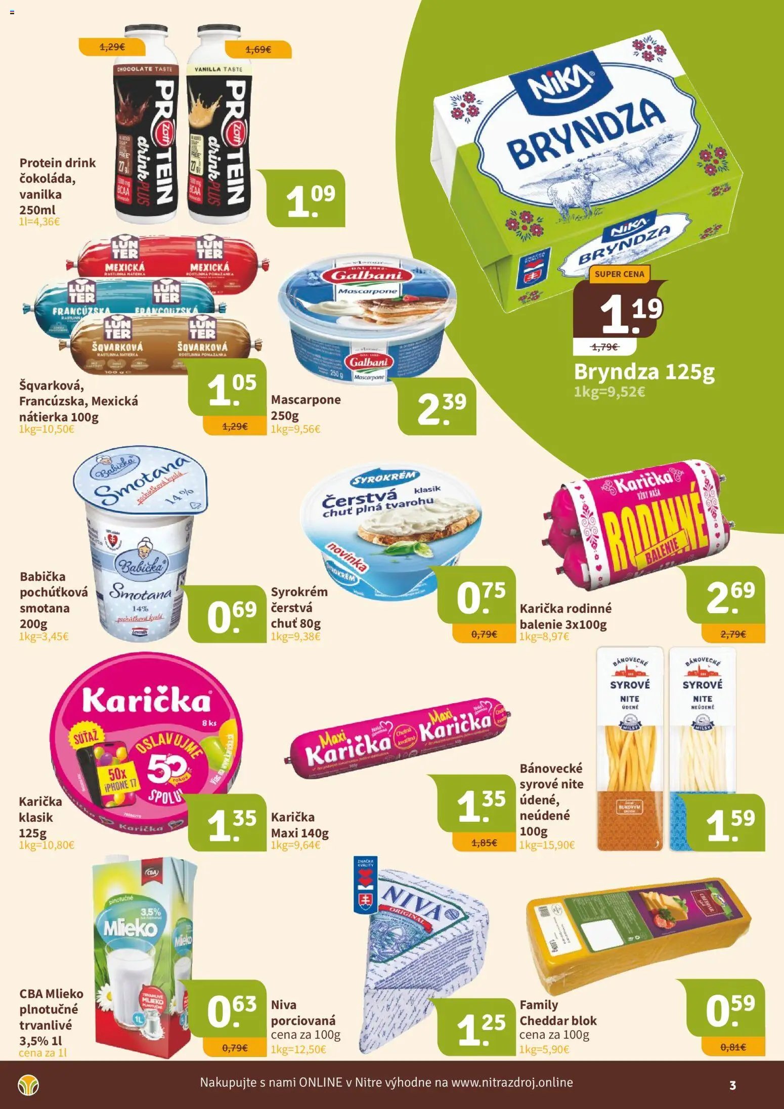 Nitrazdroj Výhodná ponuka od 17.7
