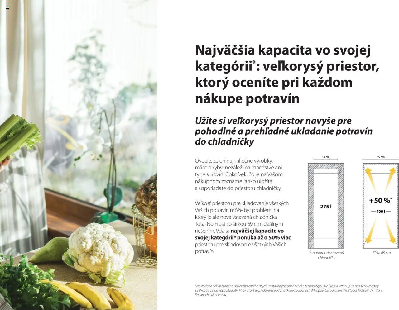 Whirlpool vstavané chladničky Whirlpool s extra šírkou (2025-01-01 - 2025-12-31) | 3