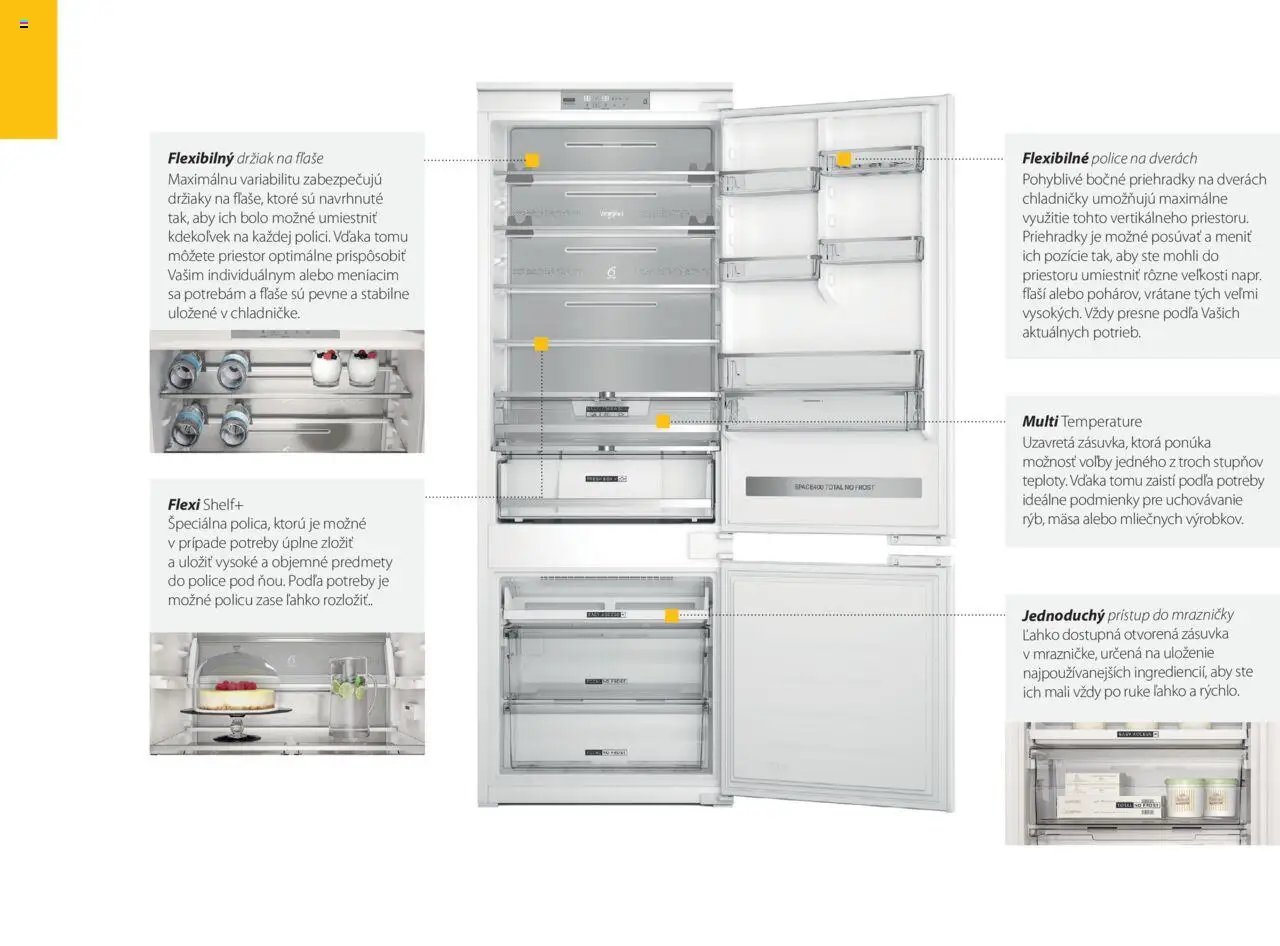 Whirlpool vstavané chladničky Whirlpool s extra šírkou (2025-01-01 - 2025-12-31) | 5