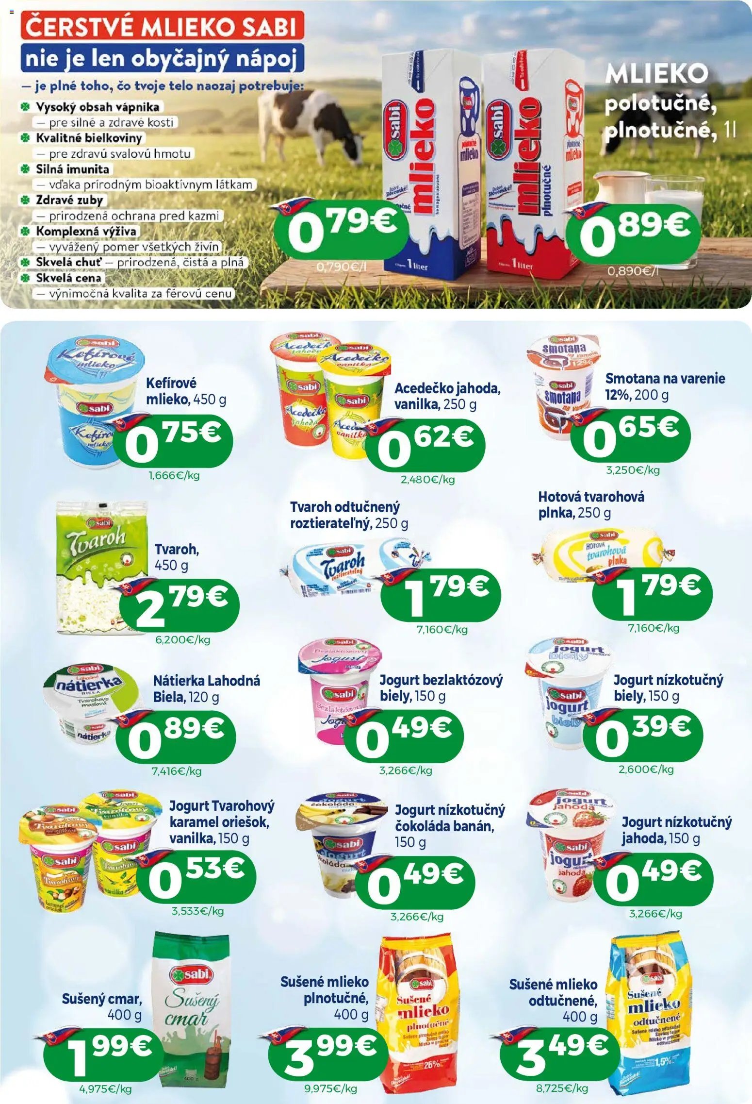 Milk Agro leták