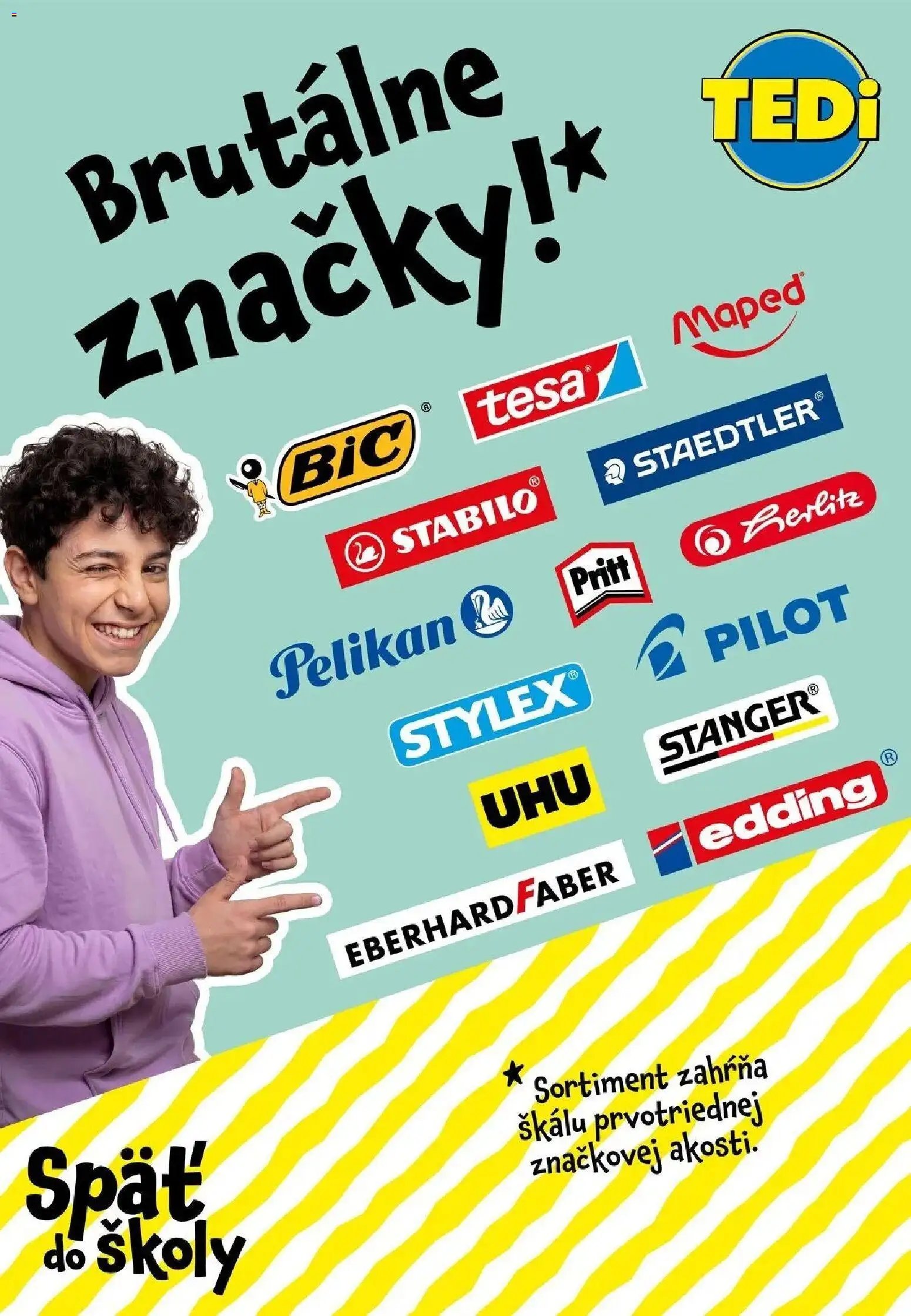 TEDi leták