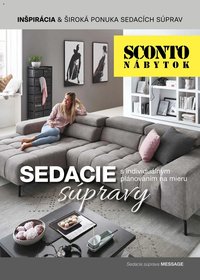 Sconto nábytok katalóg sedacích súprav na mieru (2025-01-30 - 2025-12-31)