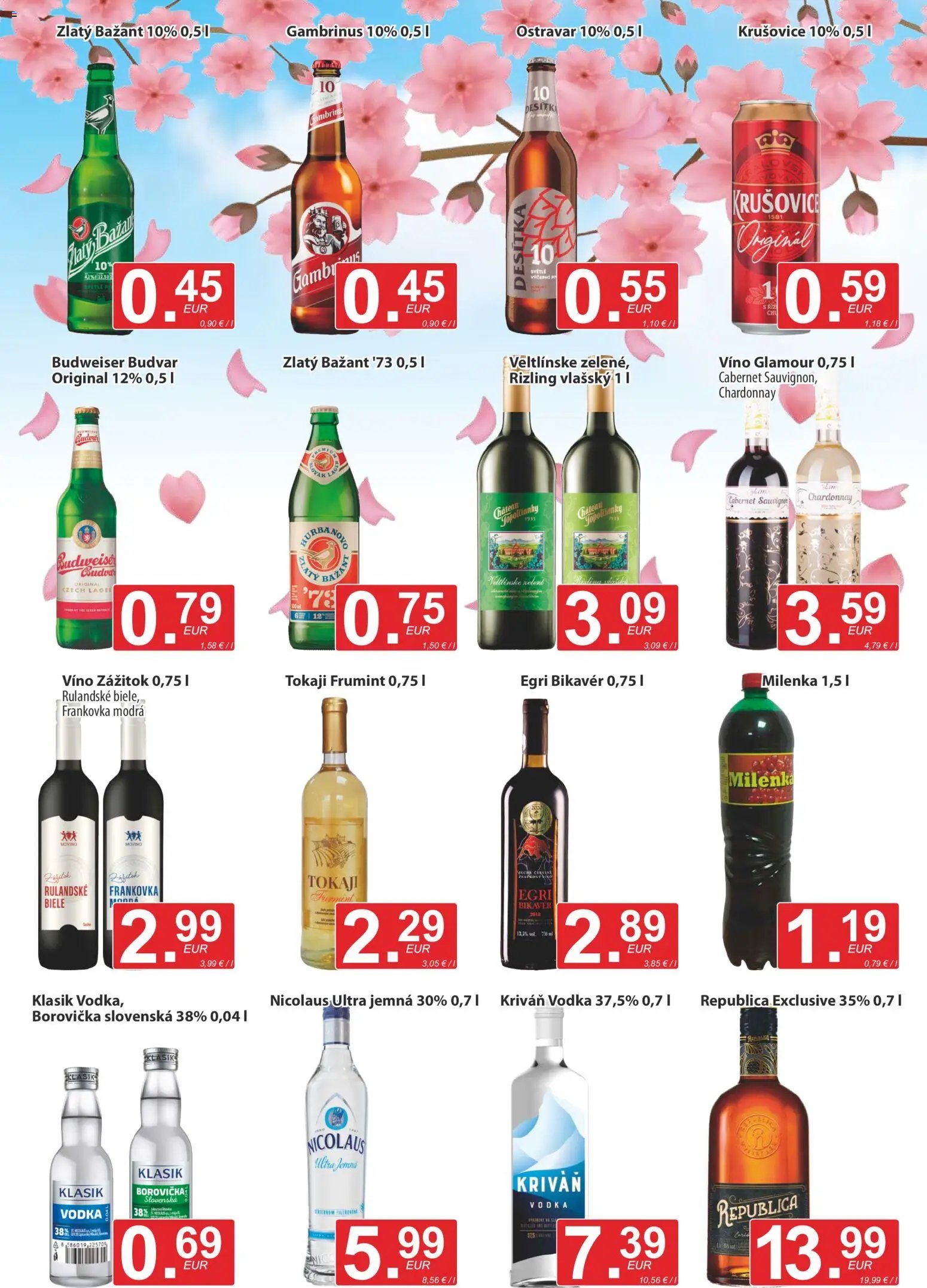 CBA Verex leták