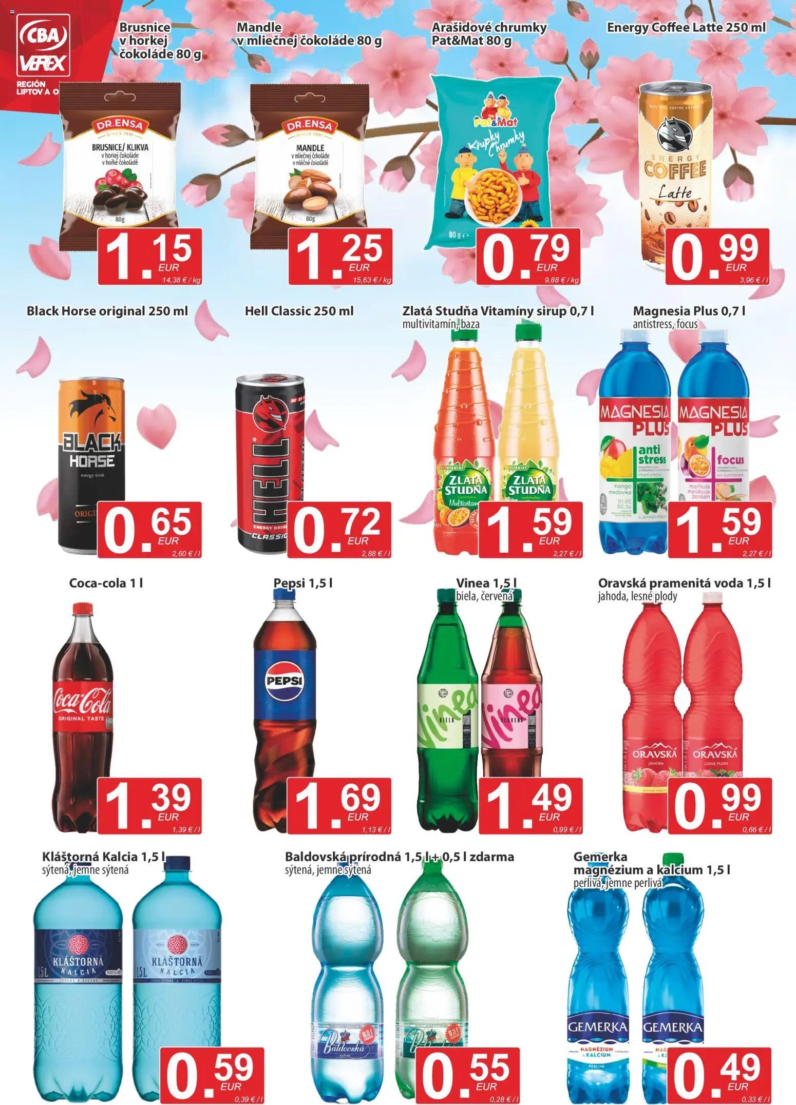 CBA Verex leták