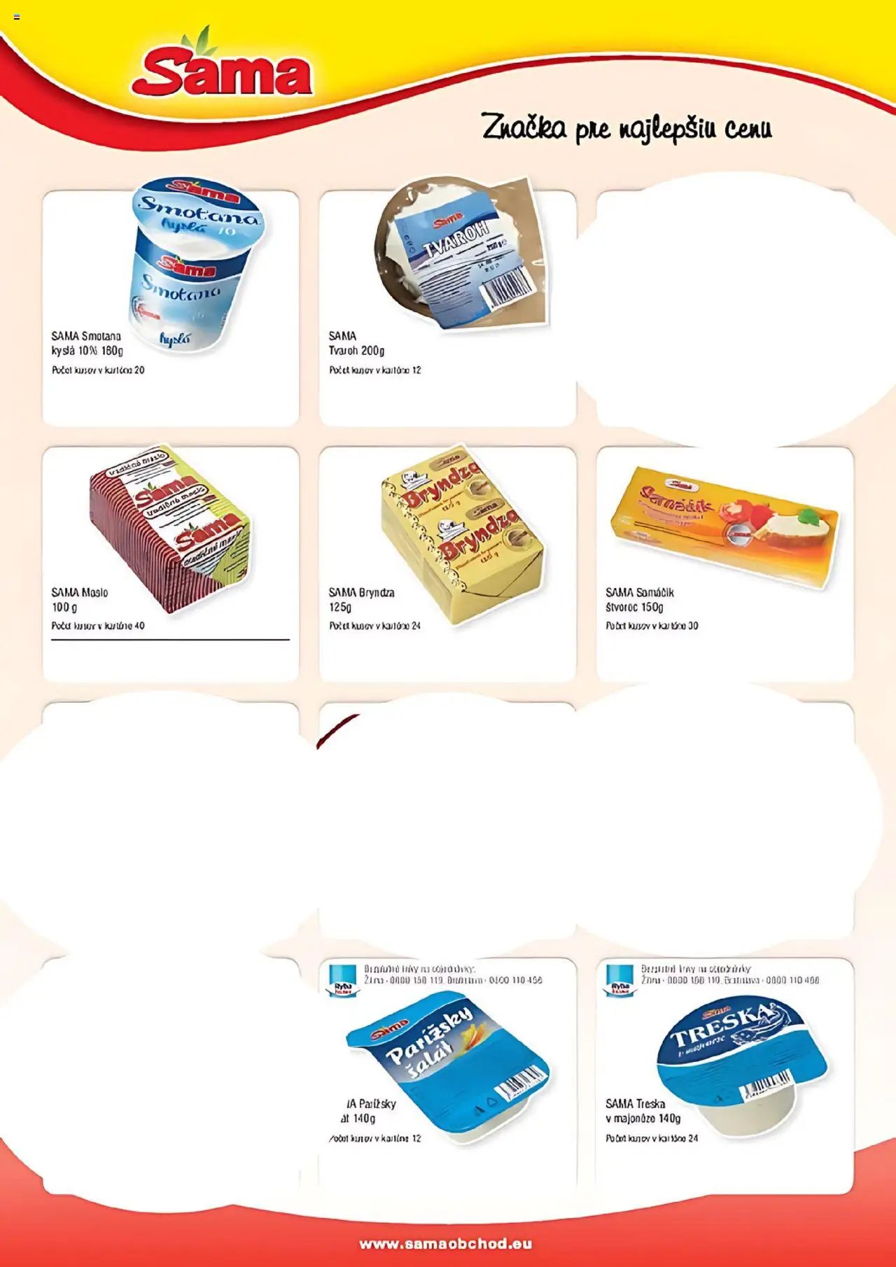Sama katalóg výrobkov (2024-05-20 - 2025-12-31) | 2