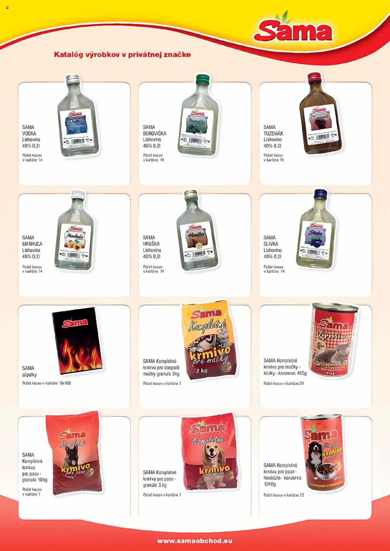Sama katalóg výrobkov (2024-05-20 - 2025-12-31) | 11