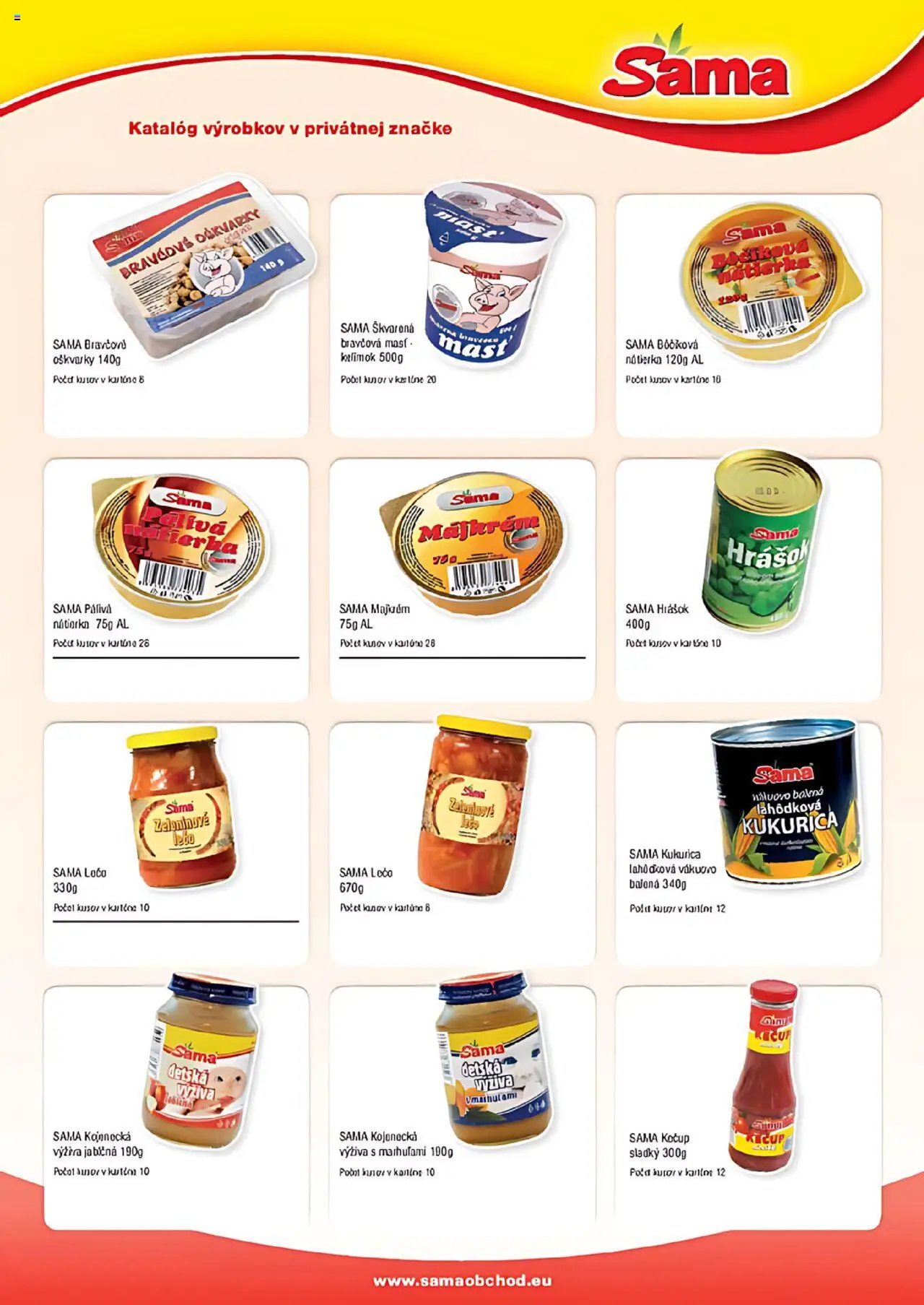 Sama katalóg výrobkov (2024-05-20 - 2025-12-31) | 3