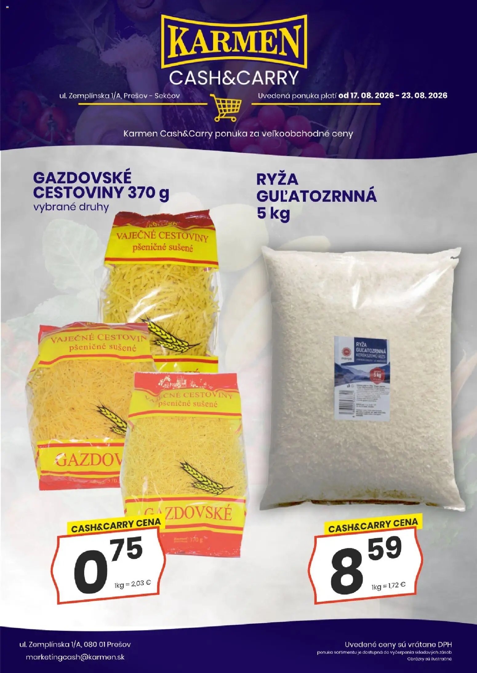 KARMEN CBA Cash & Carry