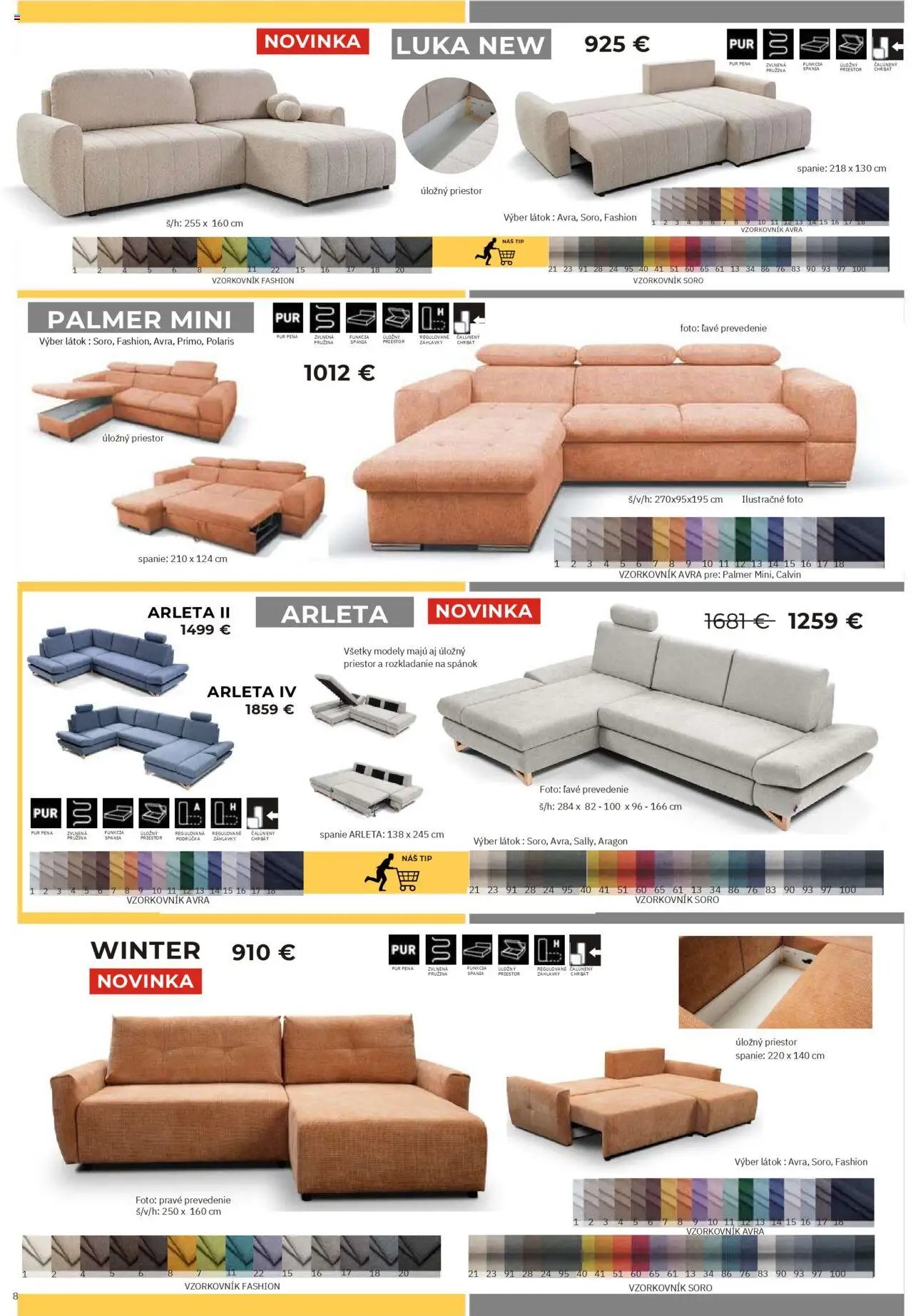 Elpo nábytok leták (2025-04-11 - 2025-06-30) | 8