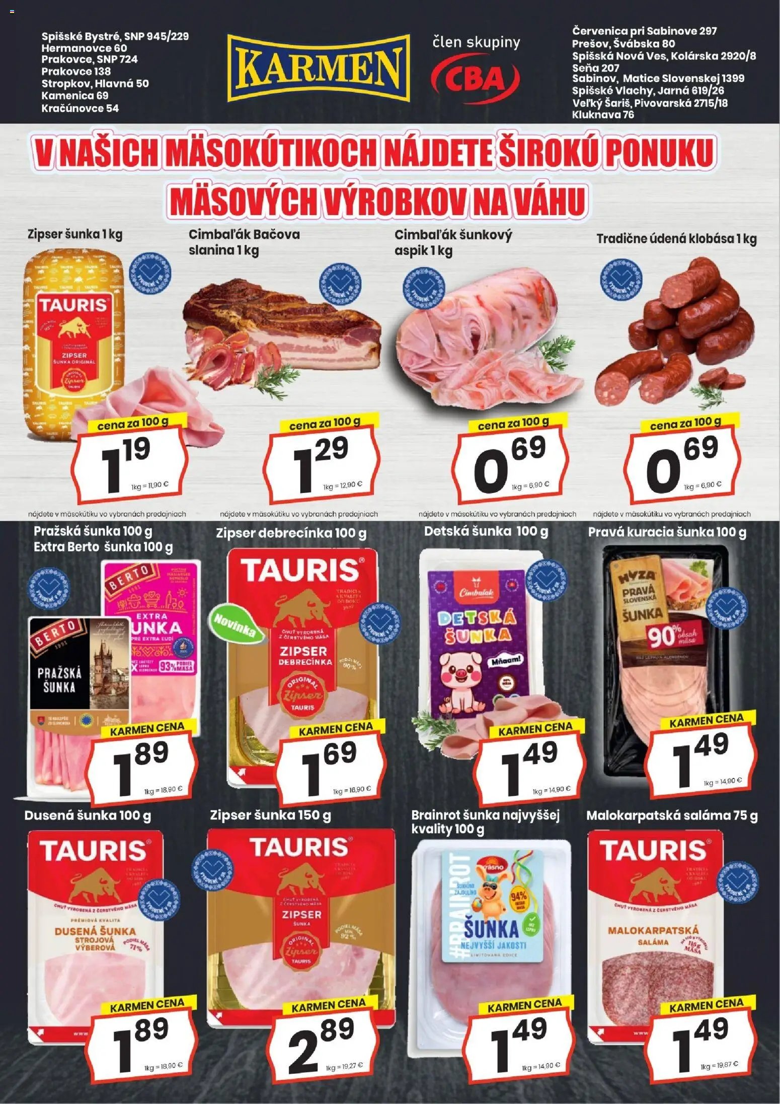 KARMEN CBA leták (2026-03-19 - 2026-03-31) | 4