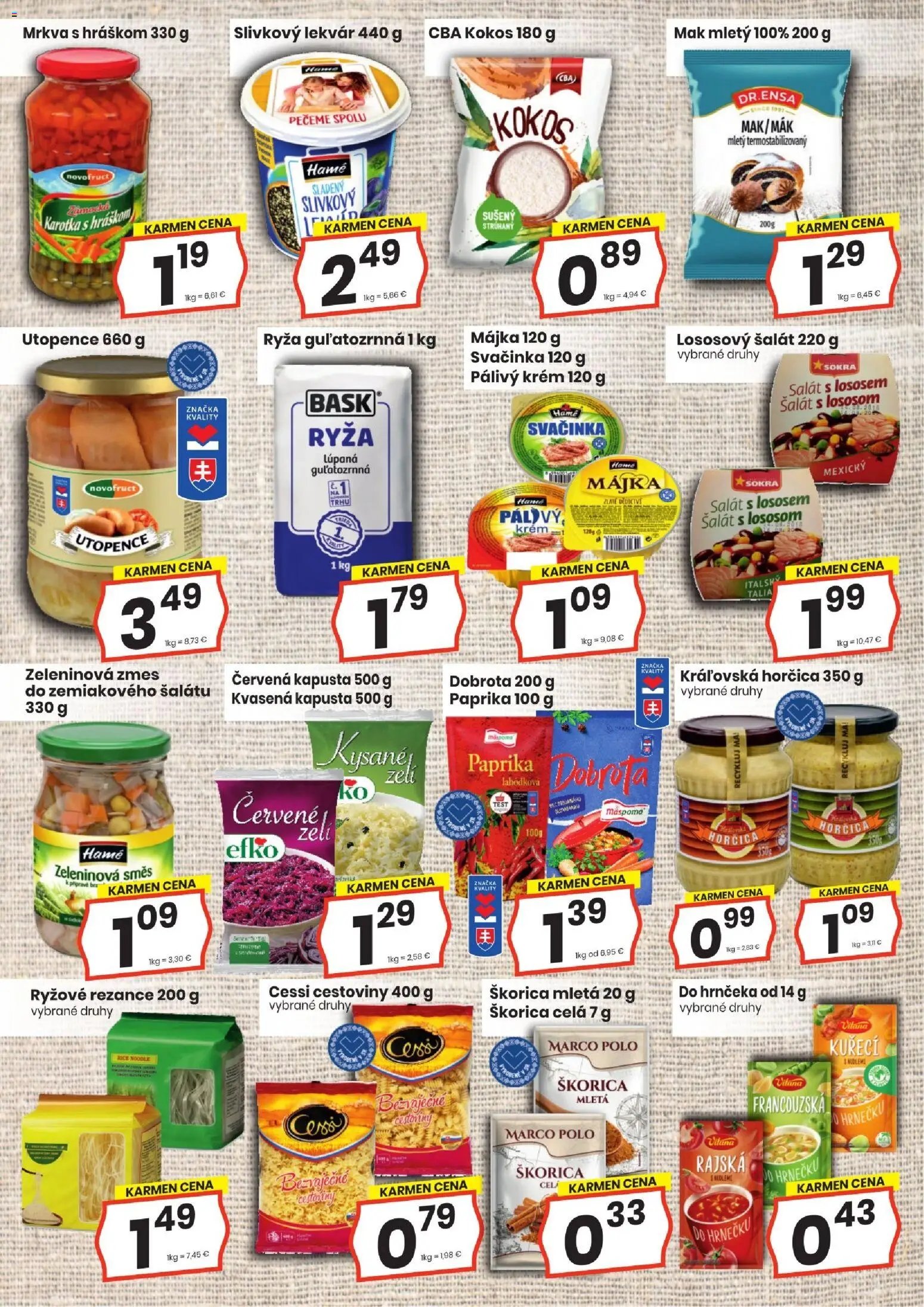 KARMEN CBA leták (2026-03-19 - 2026-03-31) | 9