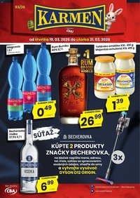 KARMEN CBA leták (2026-03-19 - 2026-03-31)