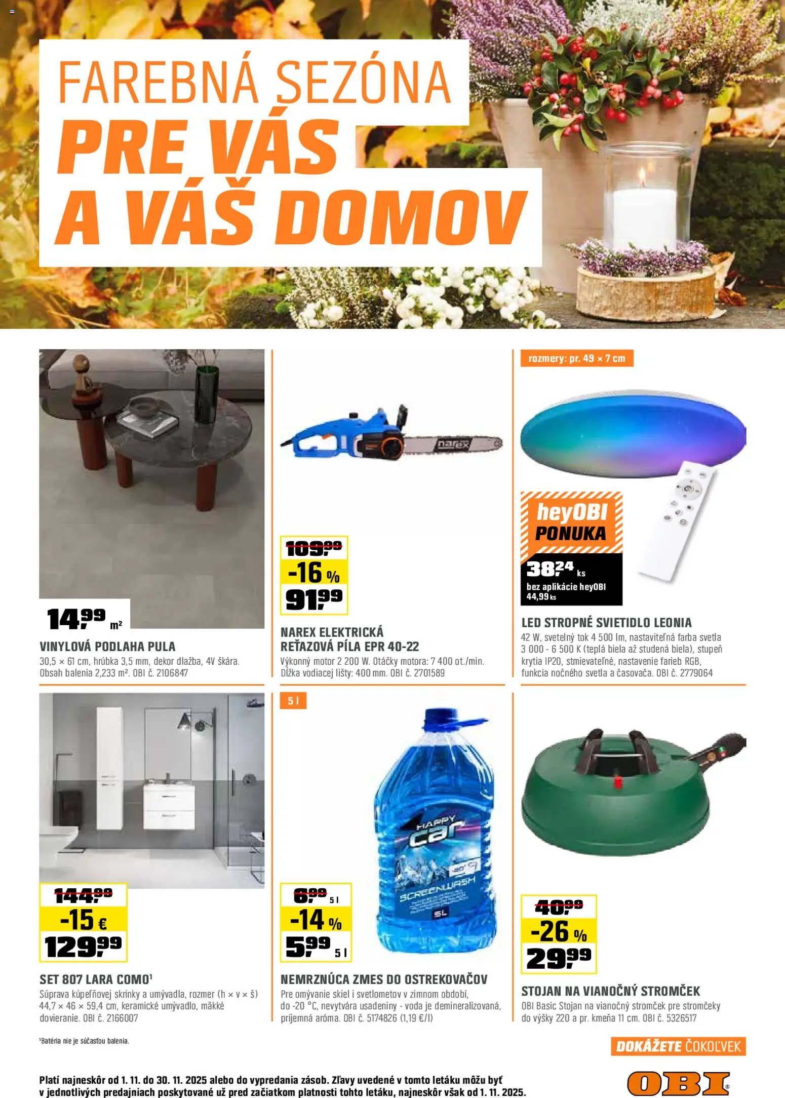 OBI leták (2025-11-01 - 2025-11-30) | 1