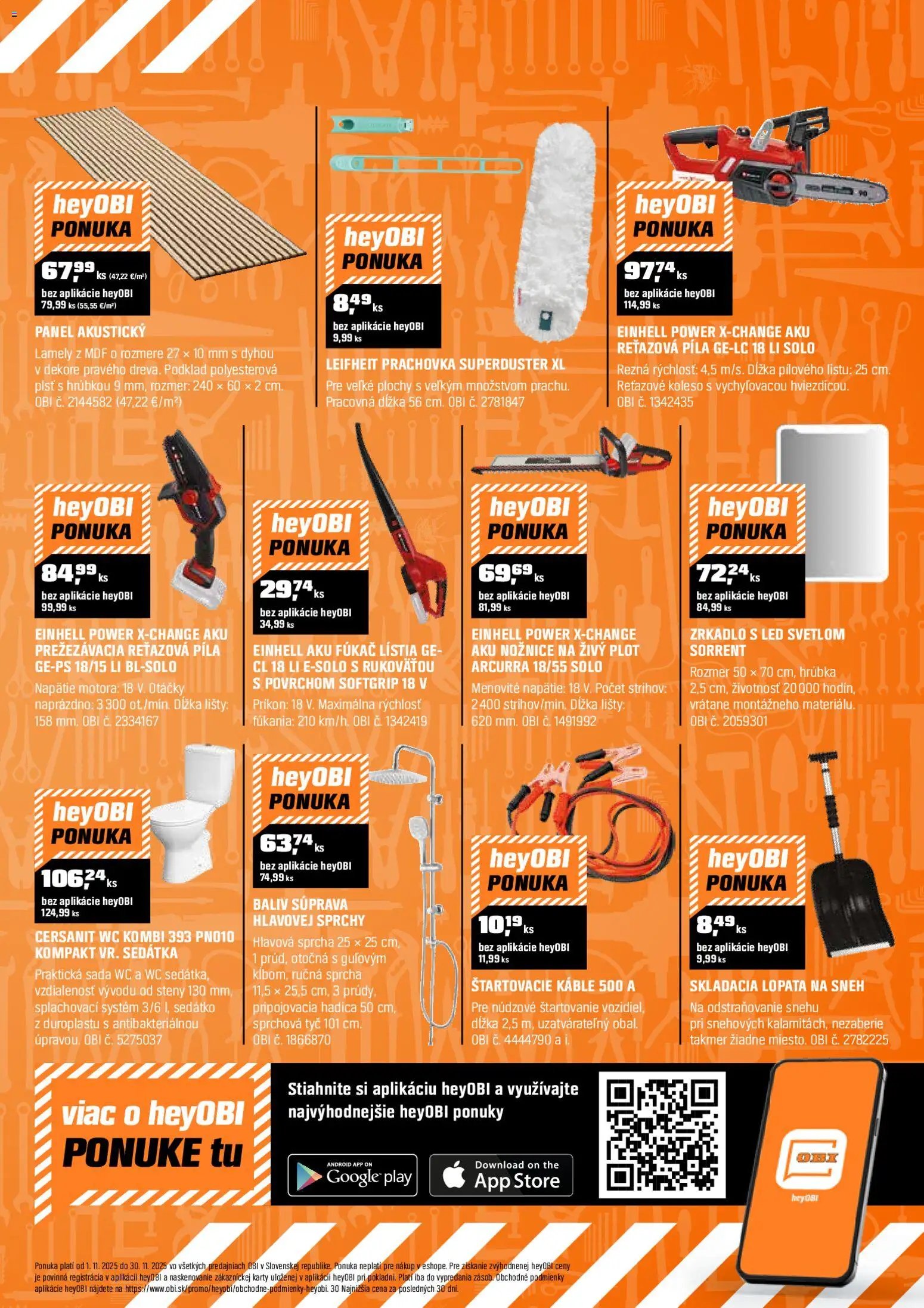 OBI leták (2025-11-01 - 2025-11-30) | 11