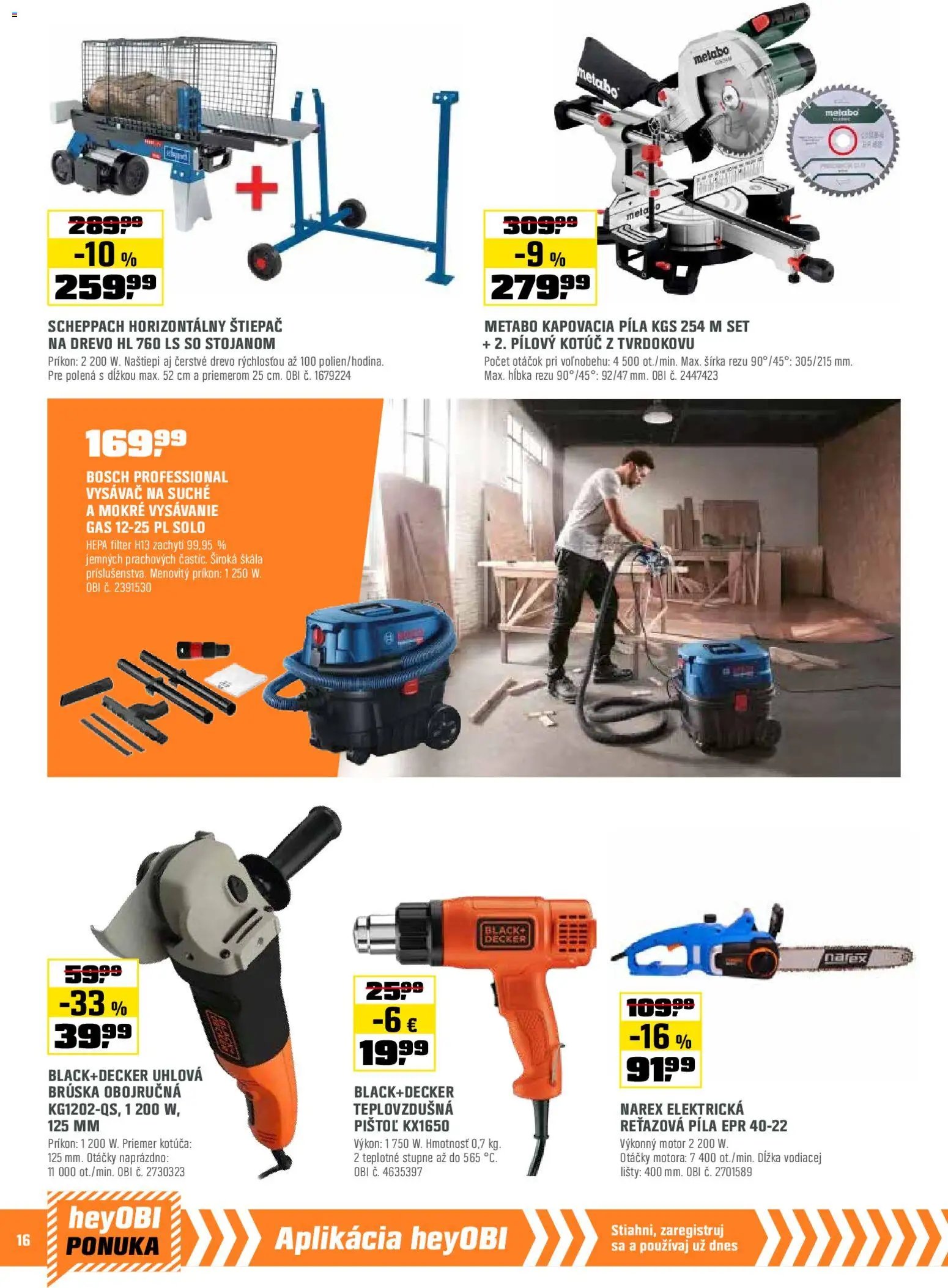 OBI leták (2025-11-01 - 2025-11-30) | 16