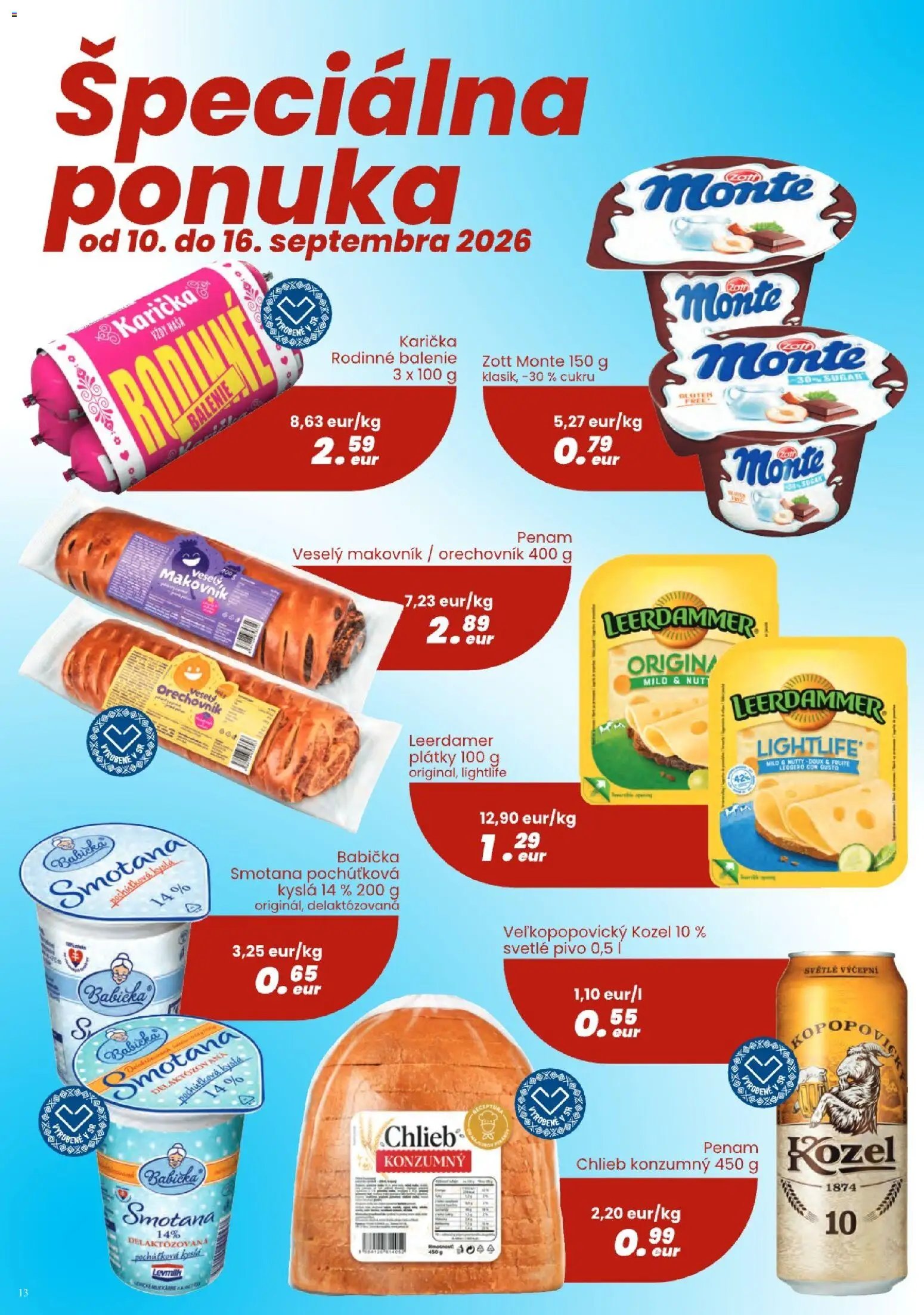 KARMEN CBA leták