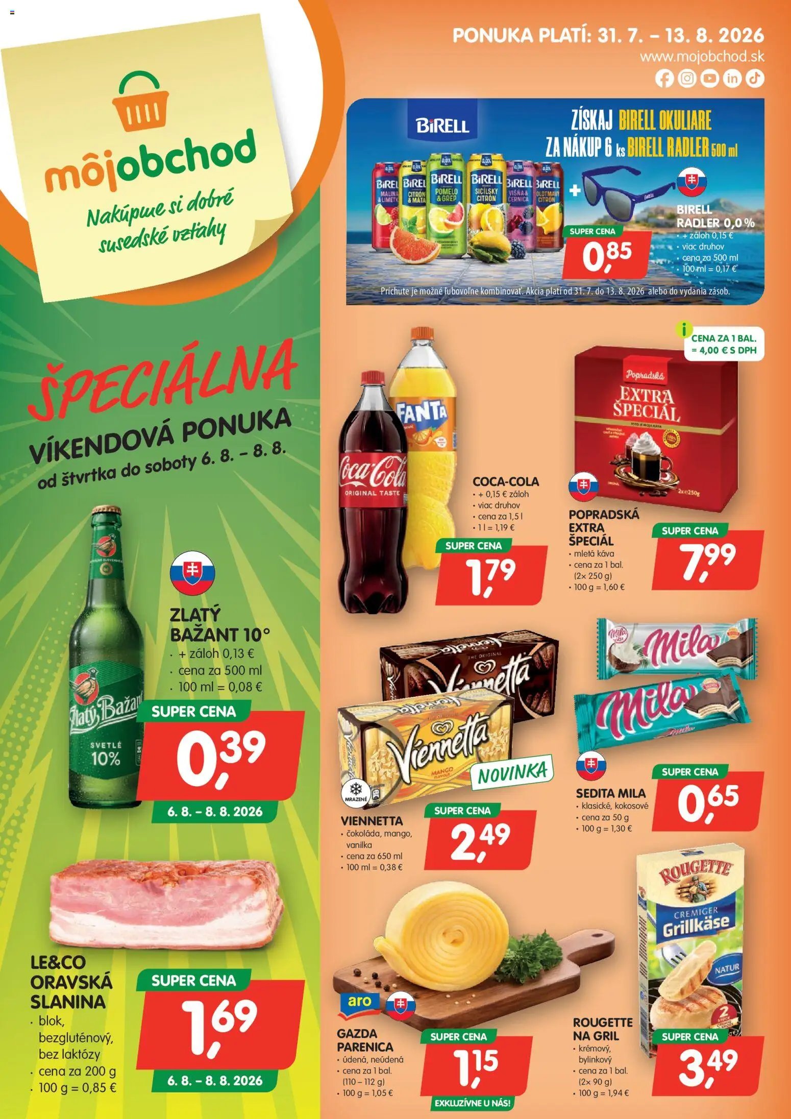 Môj obchod leták