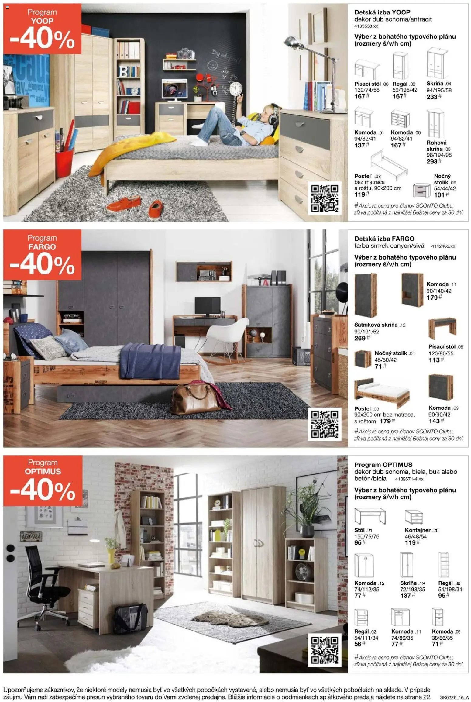 Sconto nábytok leták (2026-01-21 - 2026-02-01) | 16