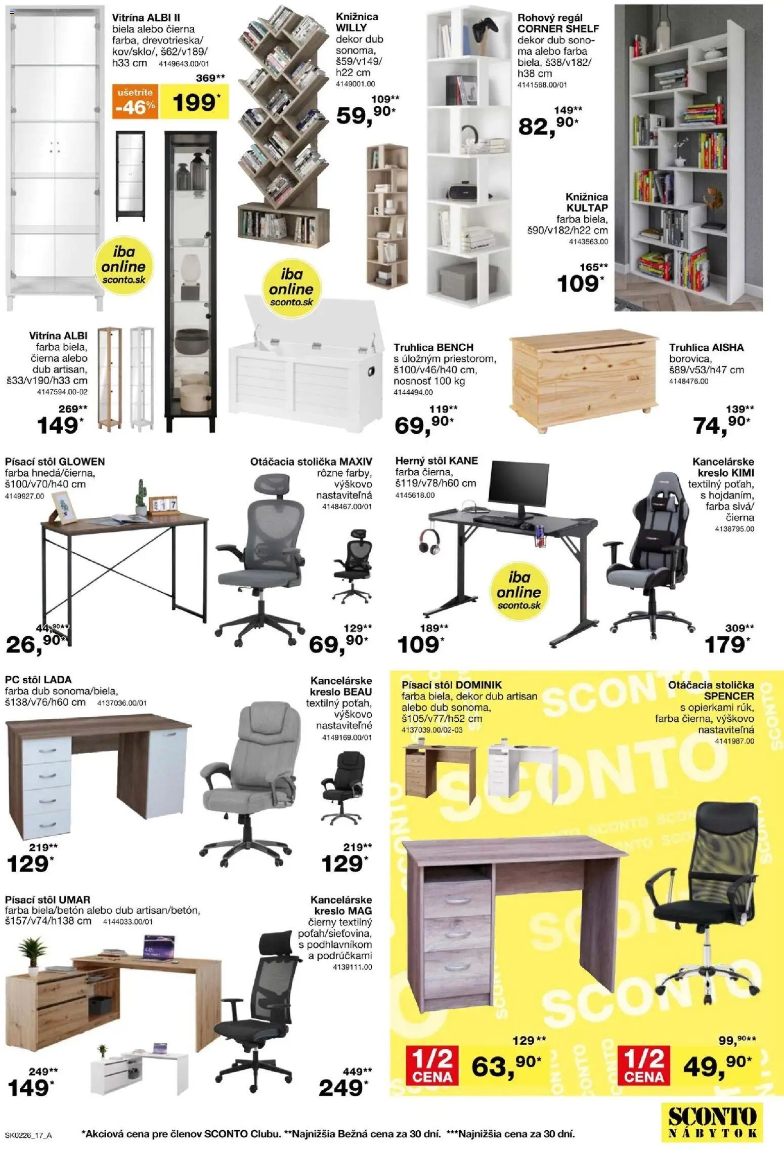 Sconto nábytok leták (2026-01-21 - 2026-02-01) | 17