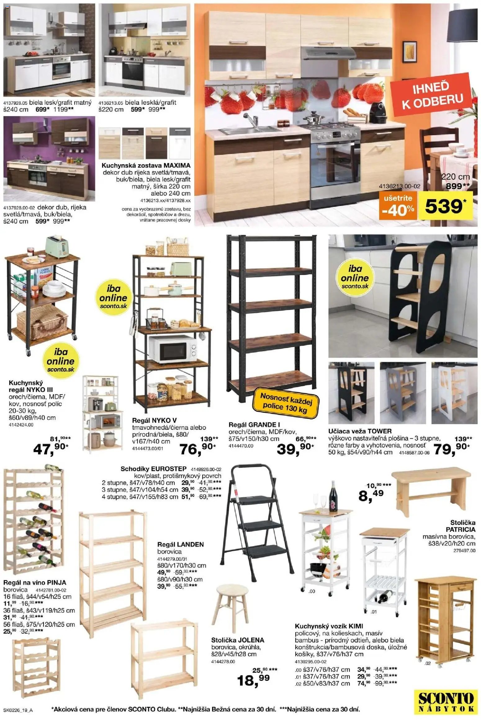 Sconto nábytok leták (2026-01-21 - 2026-02-01) | 19