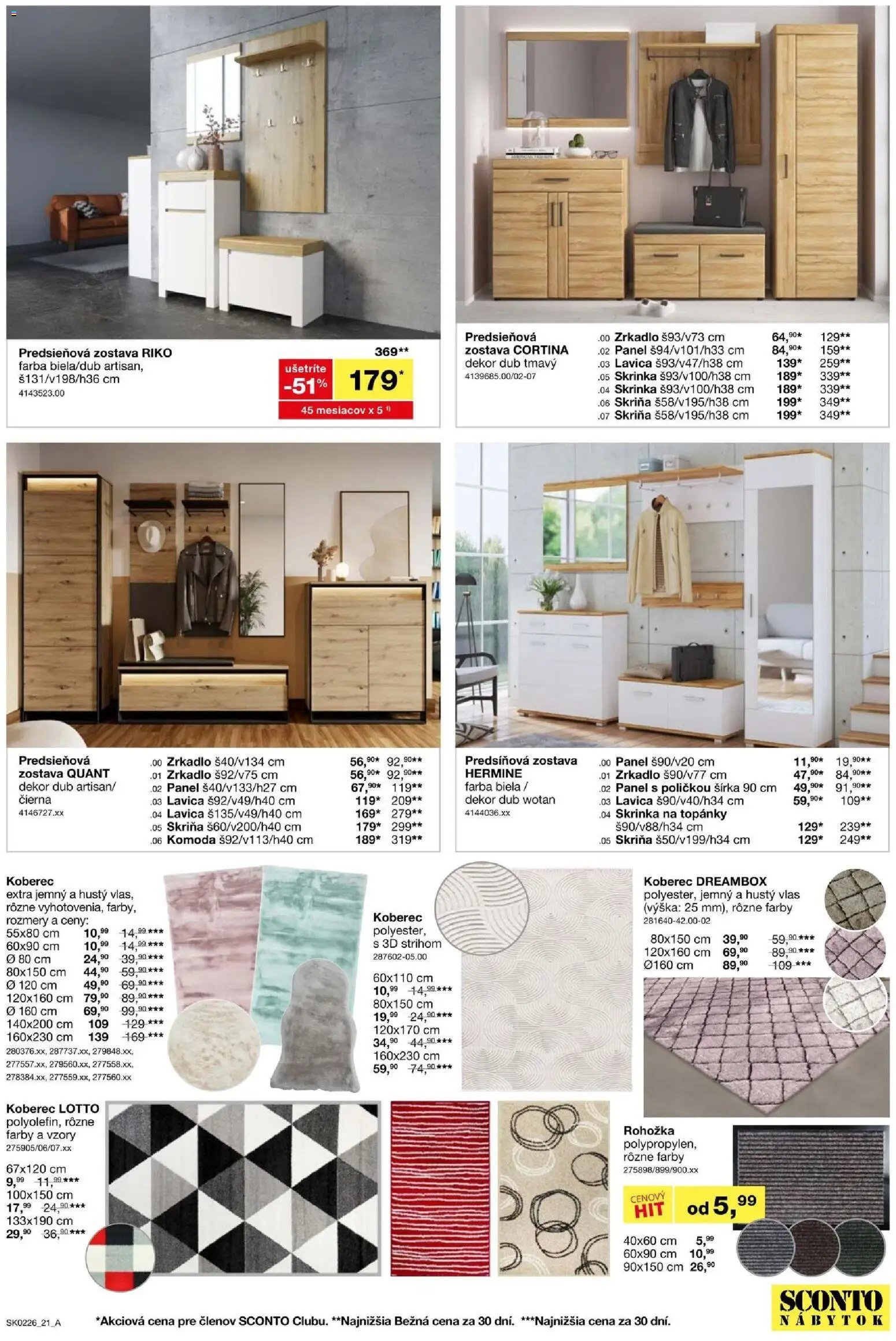 Sconto nábytok leták (2026-01-21 - 2026-02-01) | 21