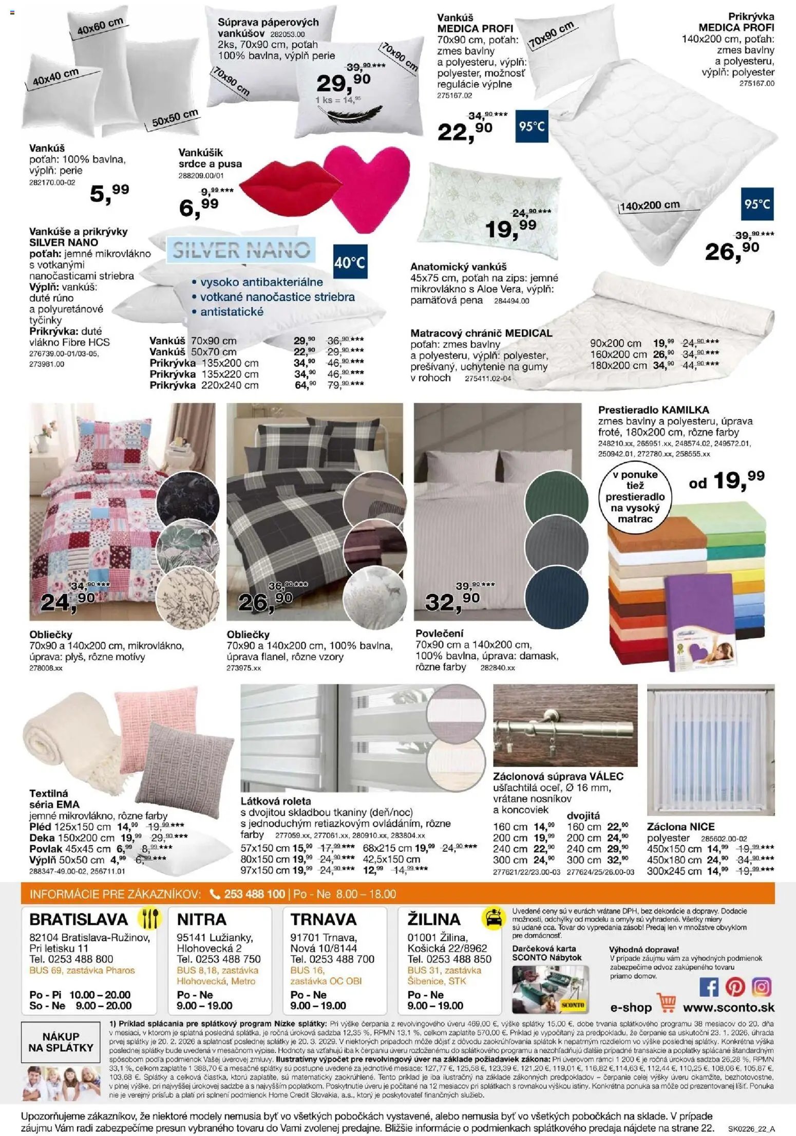 Sconto nábytok leták (2026-01-21 - 2026-02-01) | 22