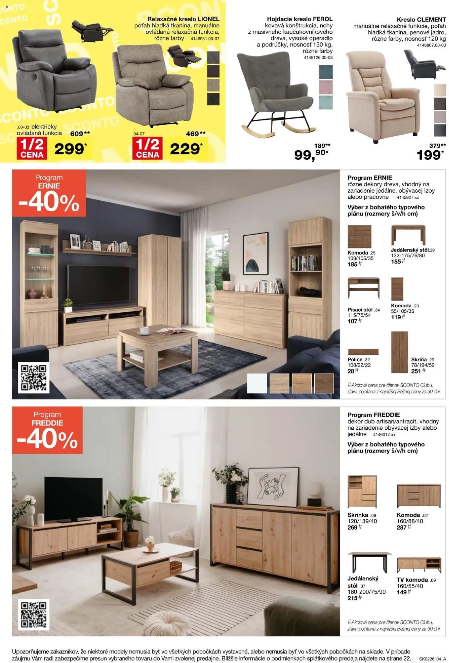 Sconto nábytok leták (2026-01-21 - 2026-02-01) | 4