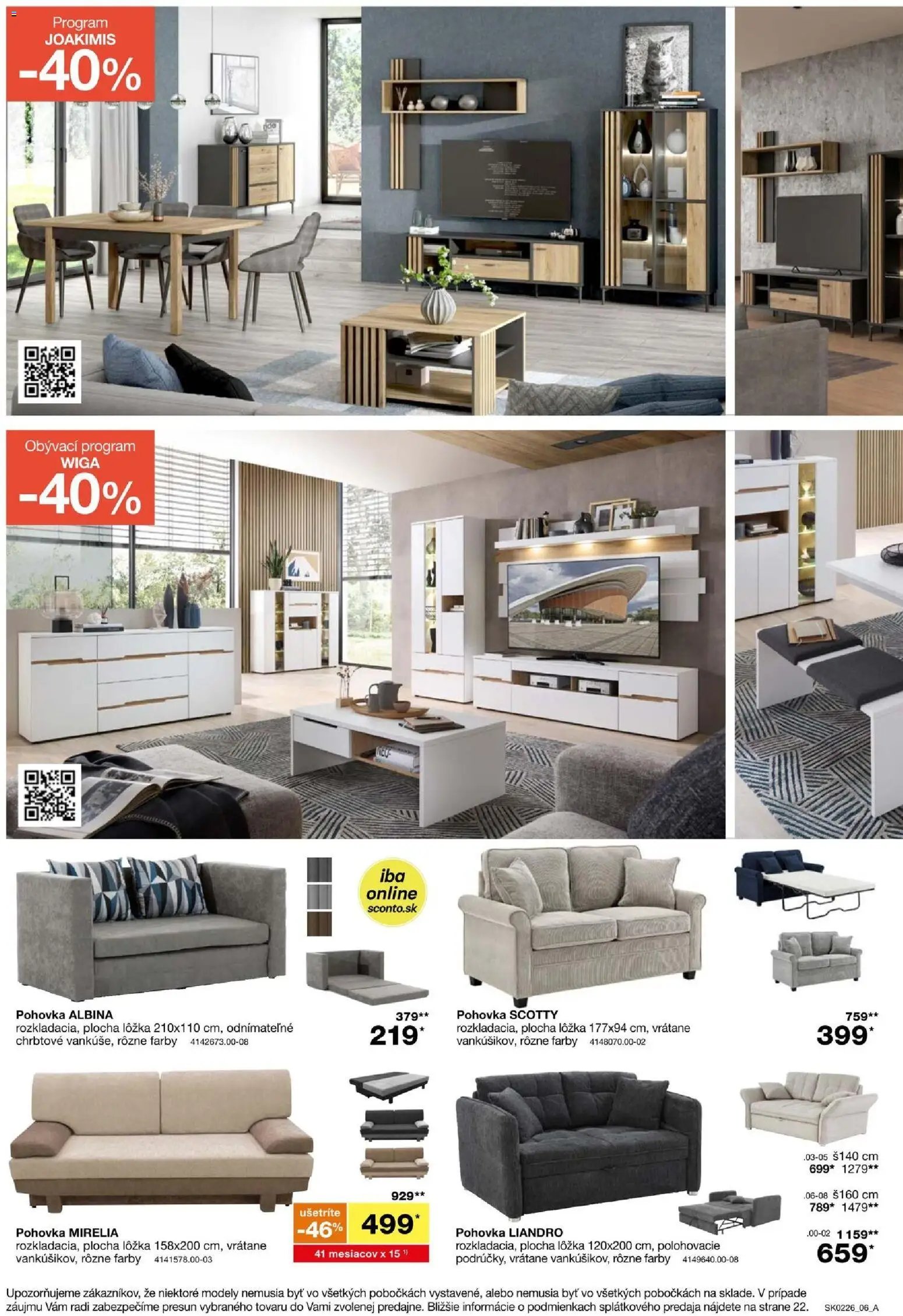 Sconto nábytok leták (2026-01-21 - 2026-02-01) | 6