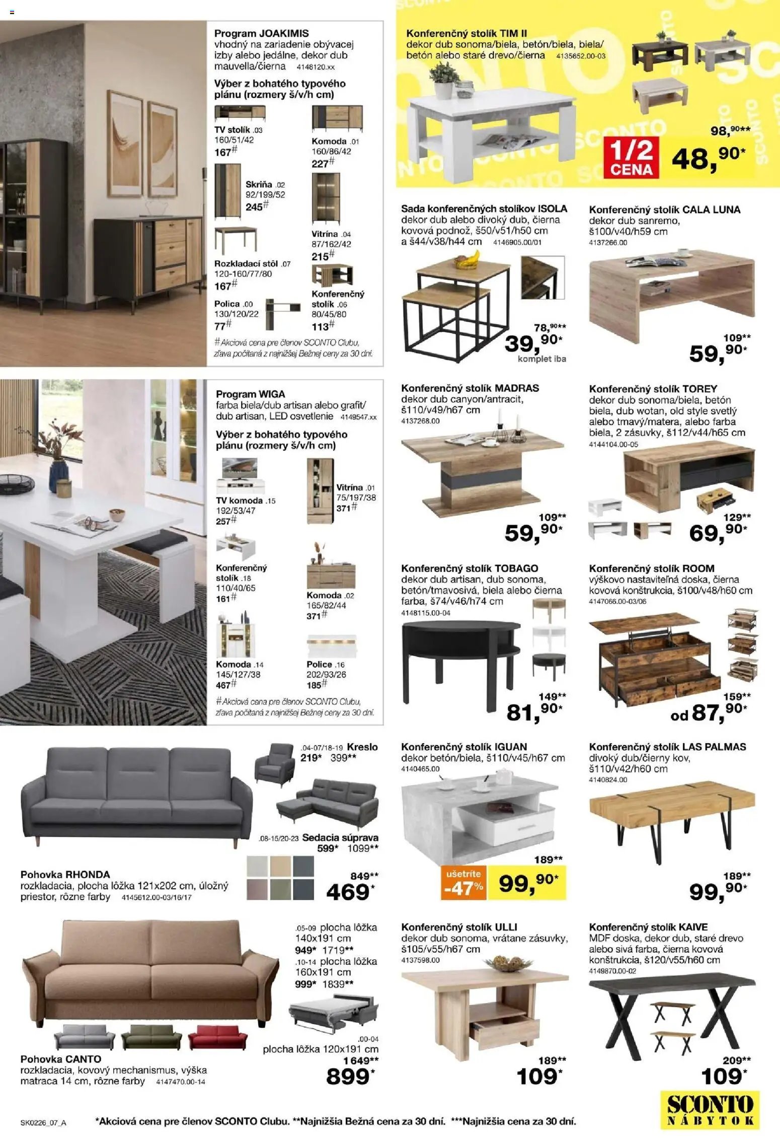 Sconto nábytok leták (2026-01-21 - 2026-02-01) | 7