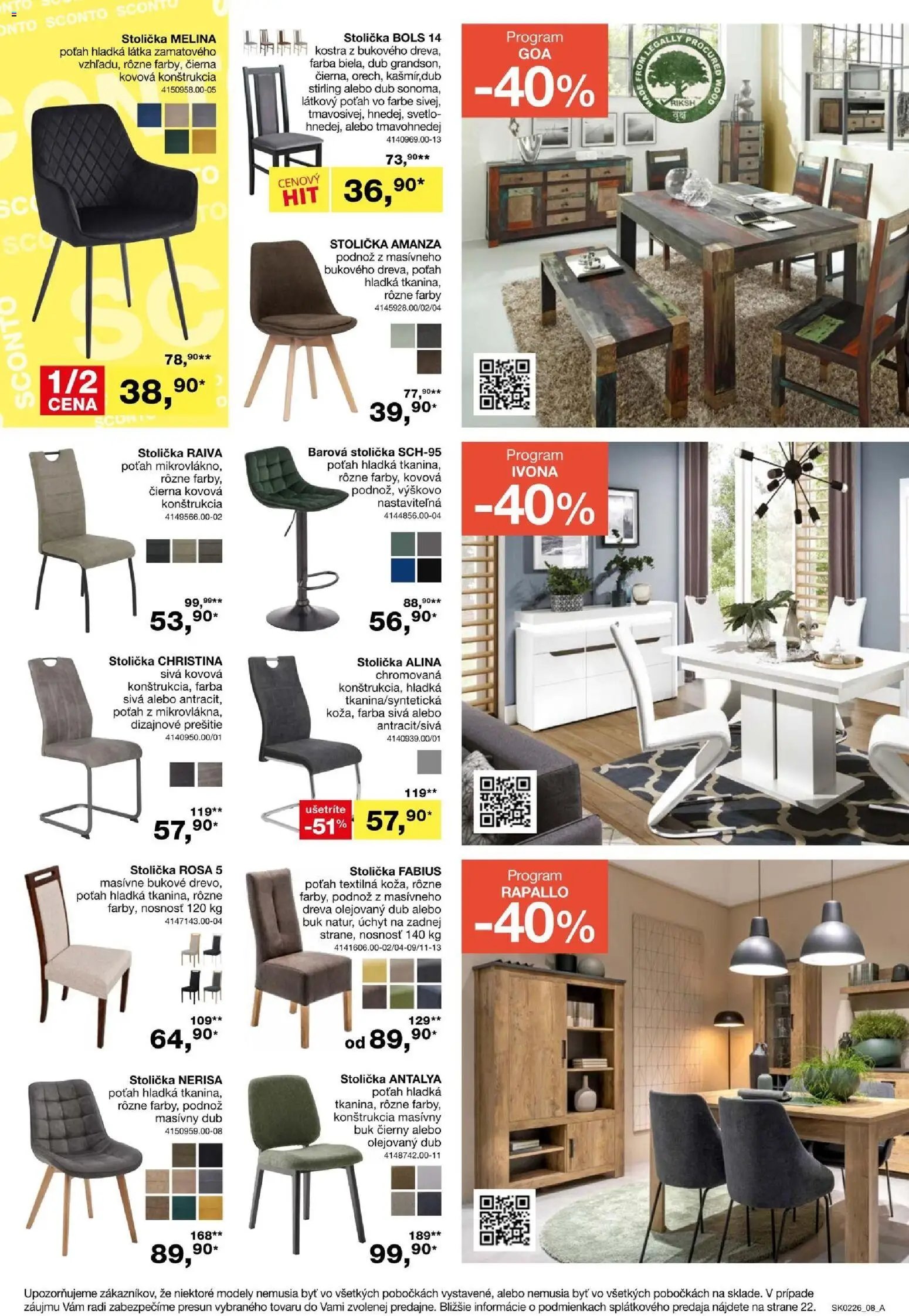 Sconto nábytok leták (2026-01-21 - 2026-02-01) | 8