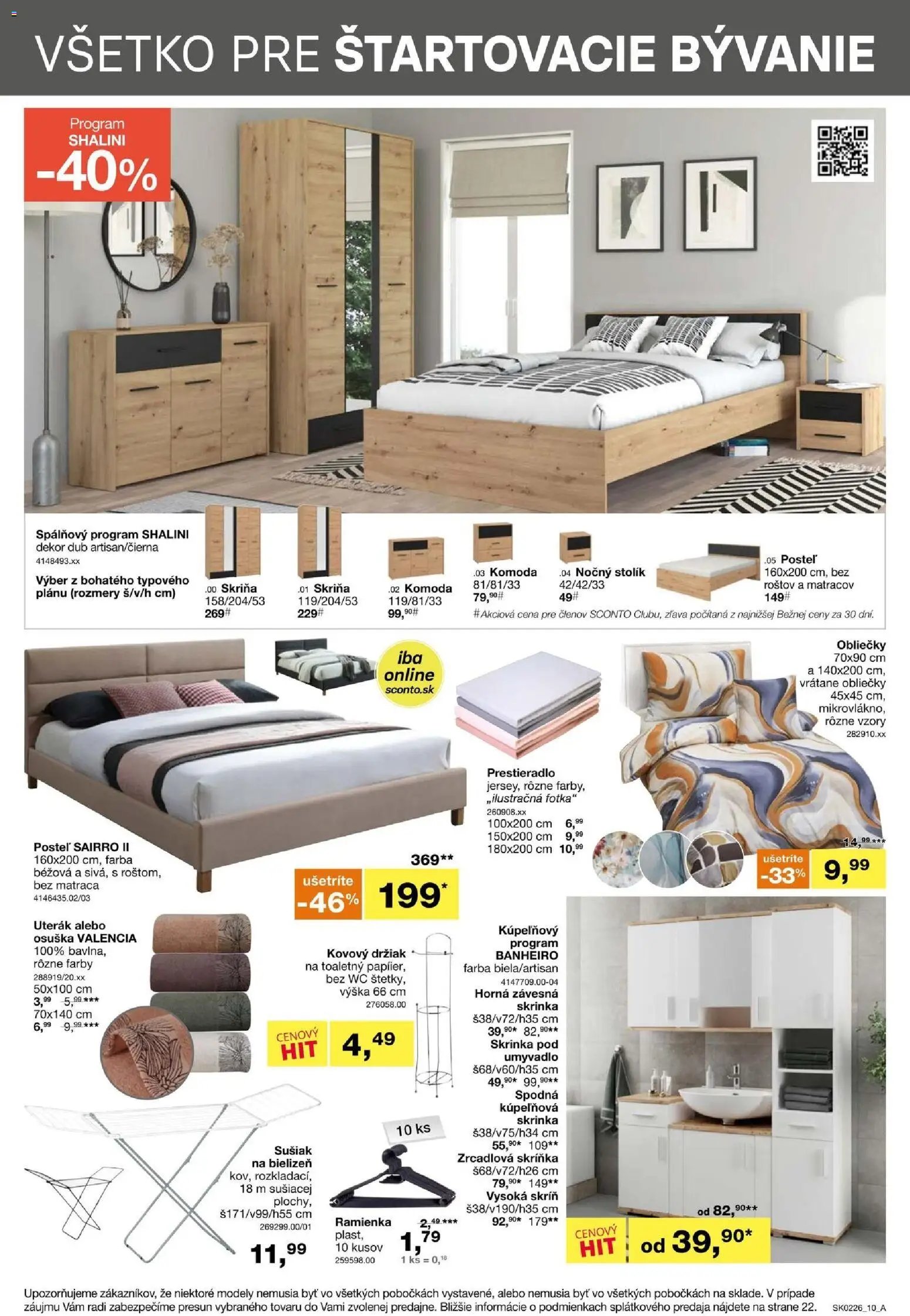 Sconto nábytok leták (2026-01-21 - 2026-02-01) | 10