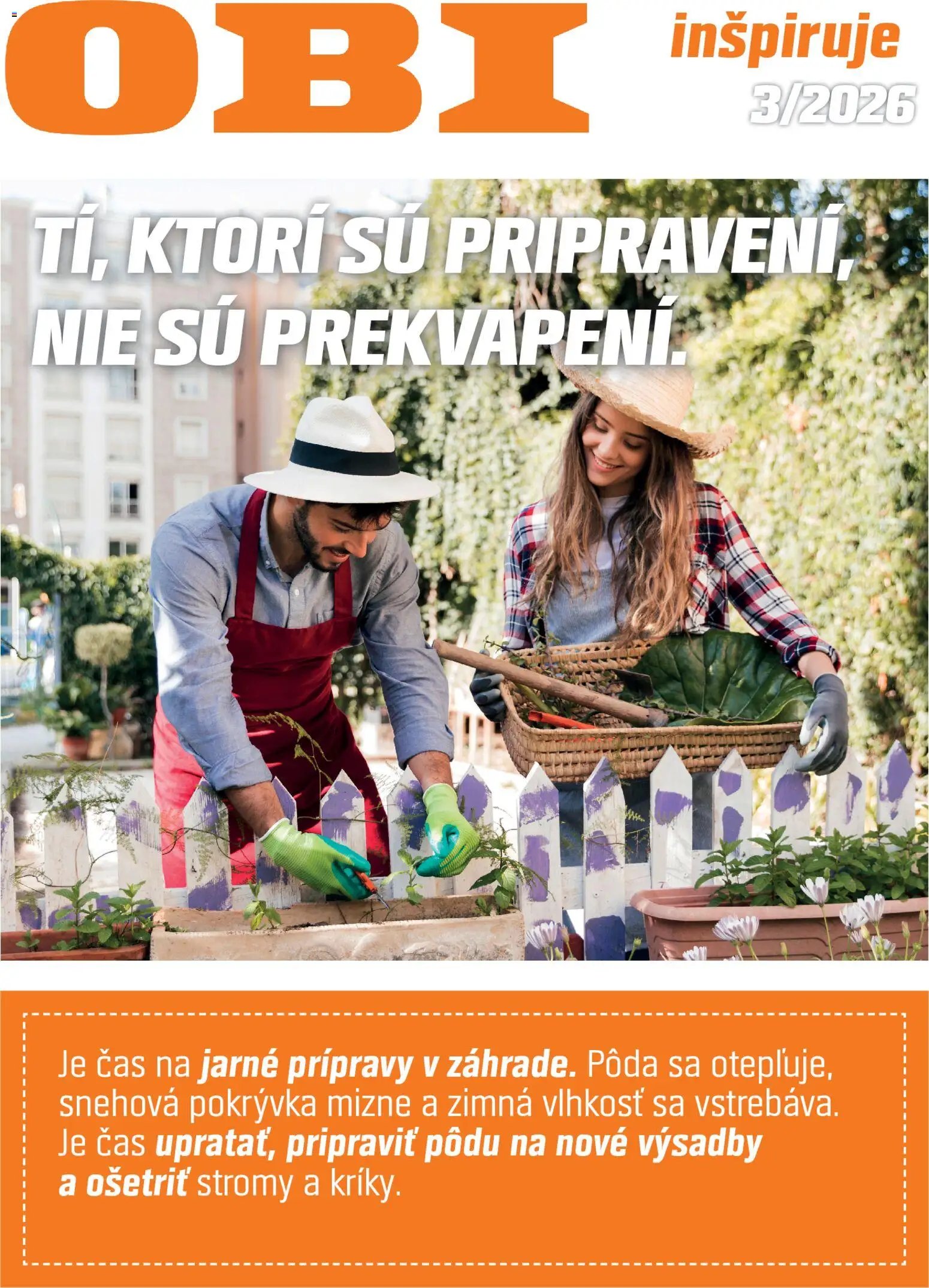 OBI jarné prípravy v záhrade (2026-03-16 - 2026-04-12) | 1