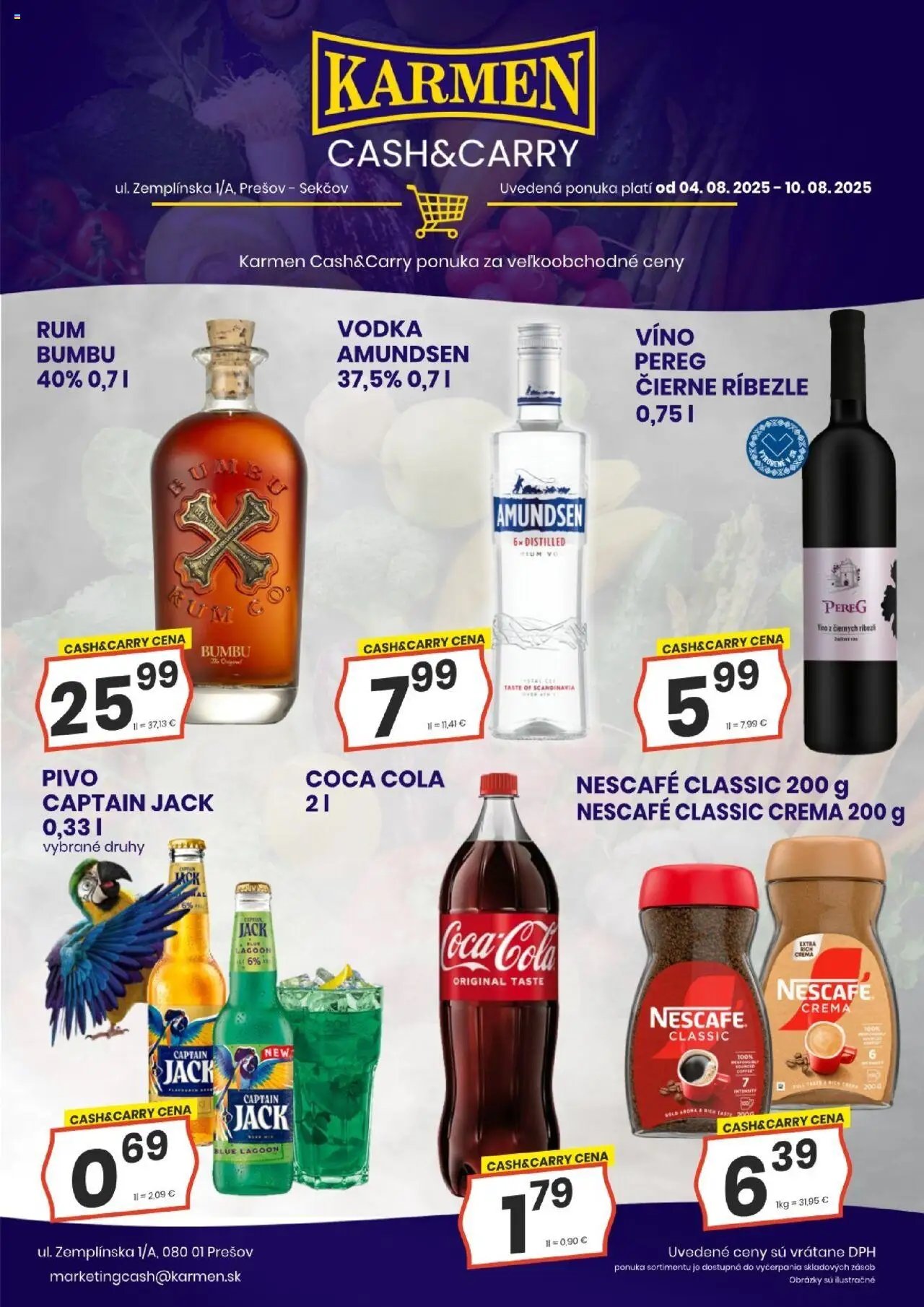 KARMEN CBA leták (2025-08-04 - 2025-08-10) | 1
