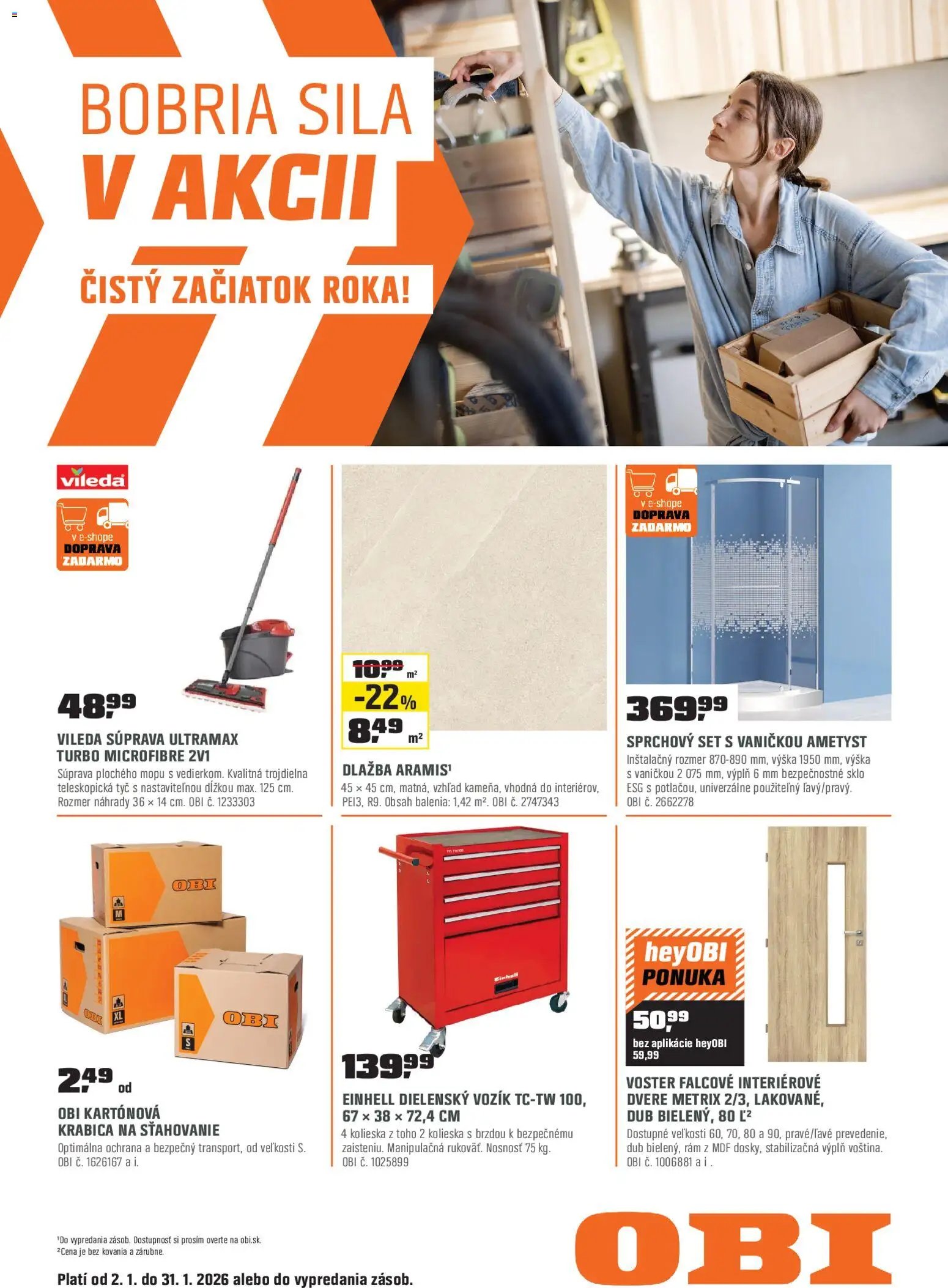 OBI leták (2026-01-02 - 2026-01-31) | 1