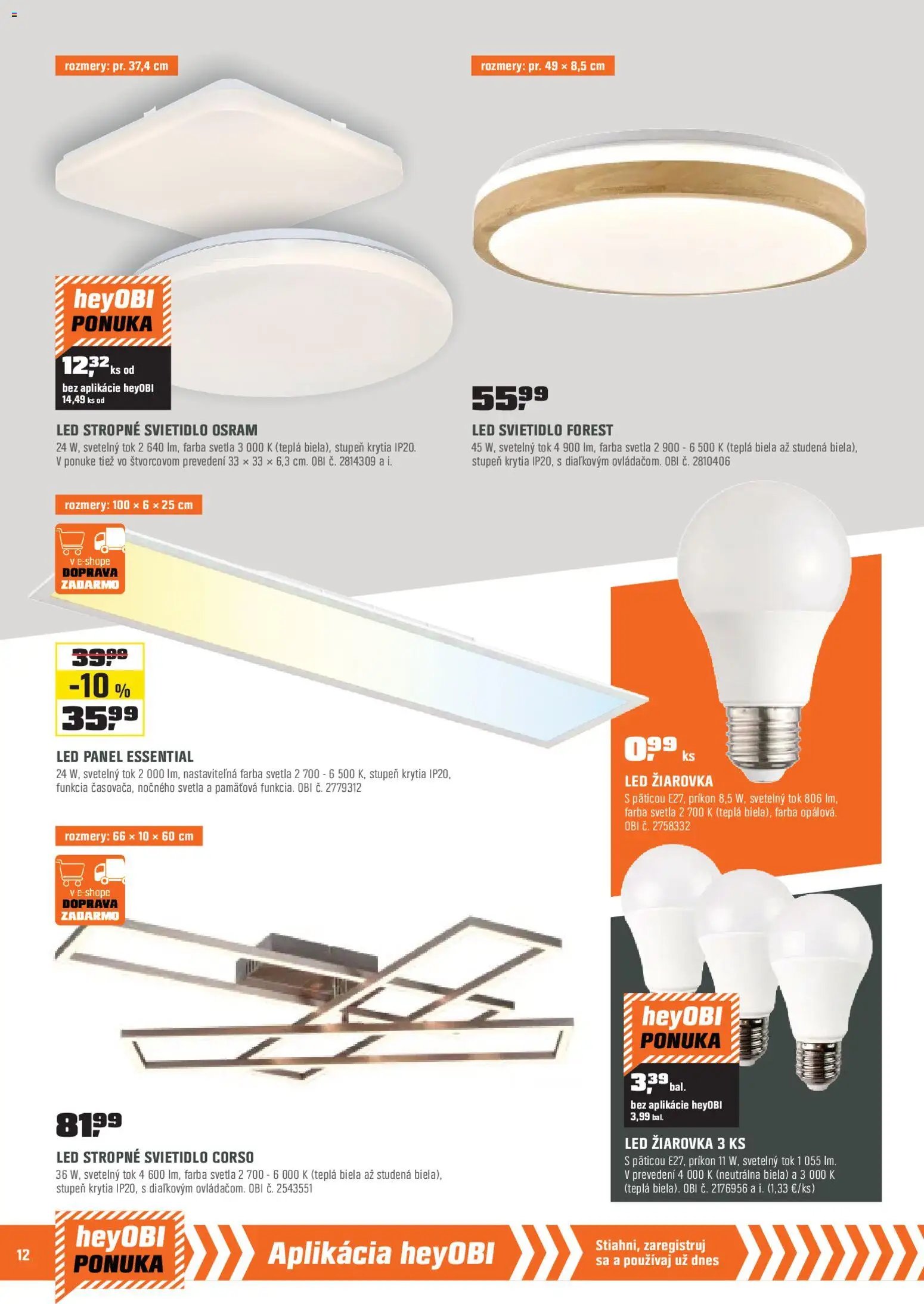 OBI leták (2026-01-02 - 2026-01-31) | 12