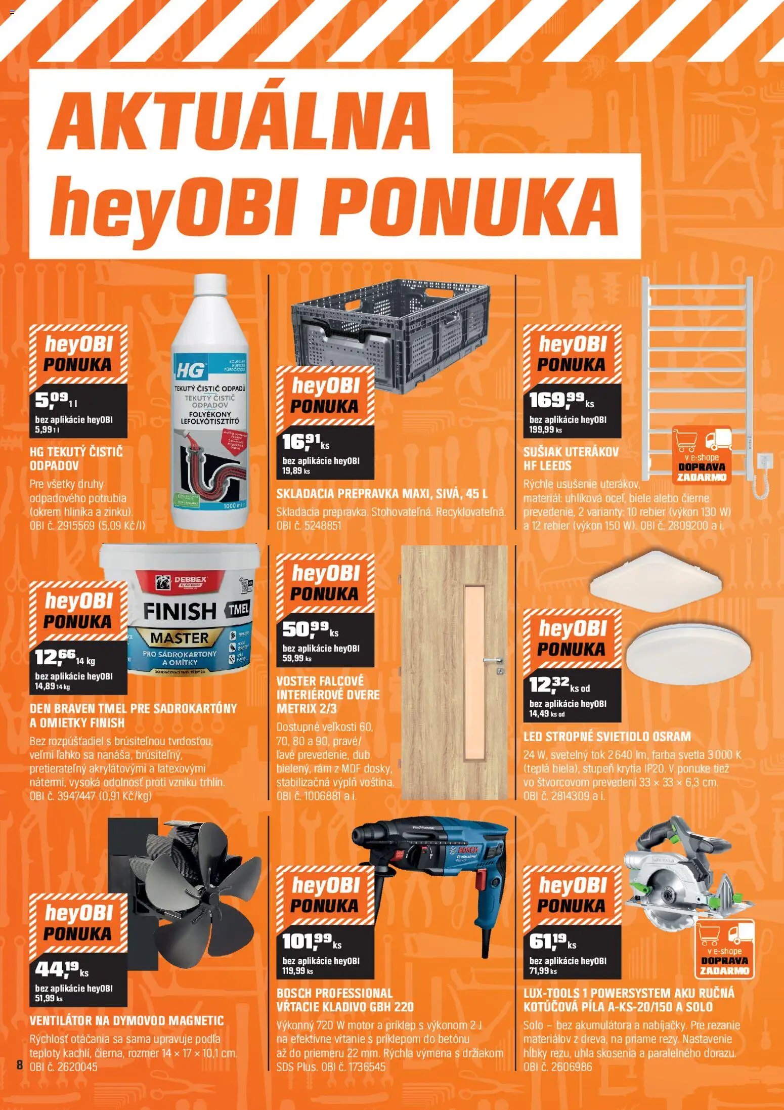 OBI leták (2026-01-02 - 2026-01-31) | 8