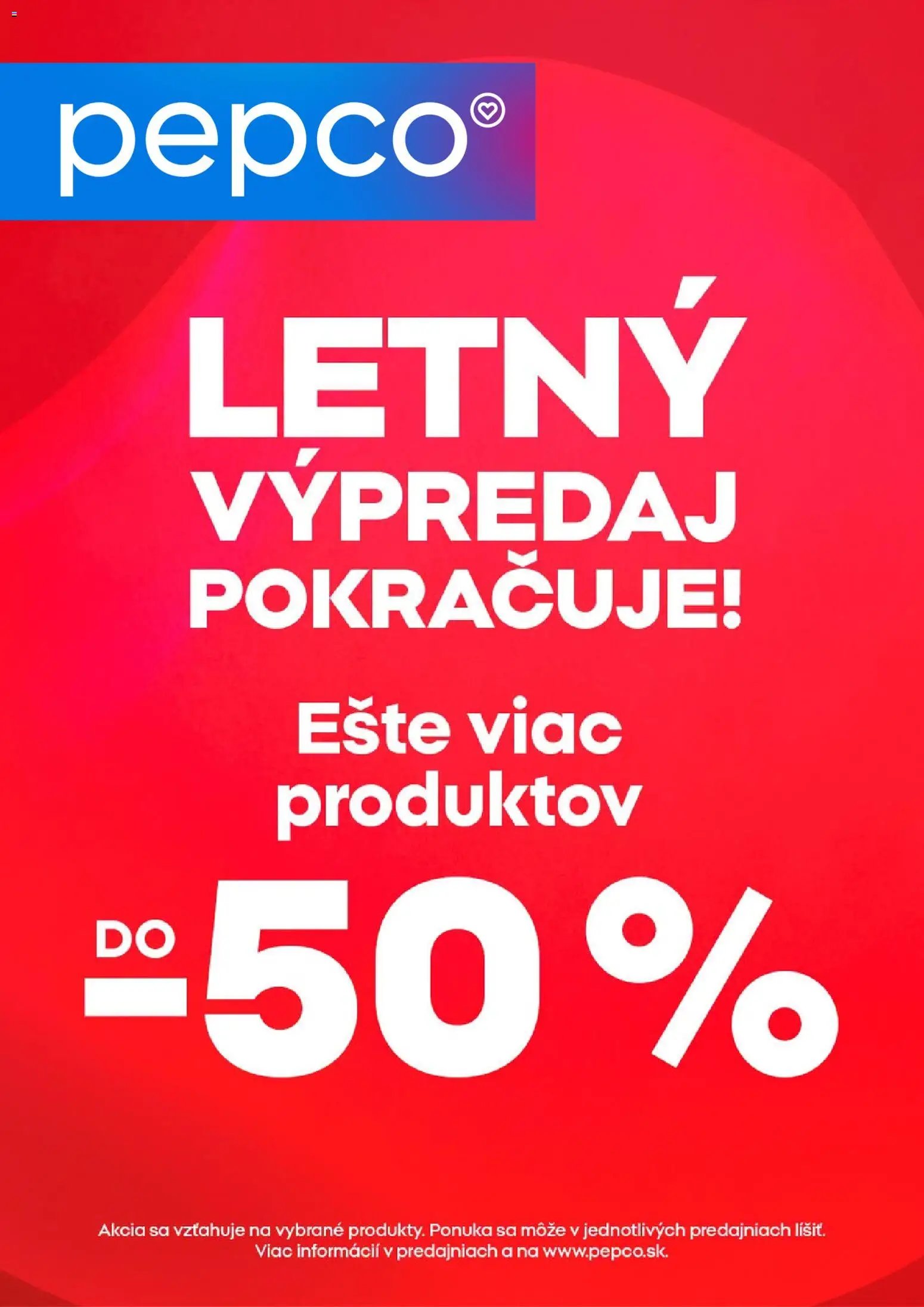 Pepco leták