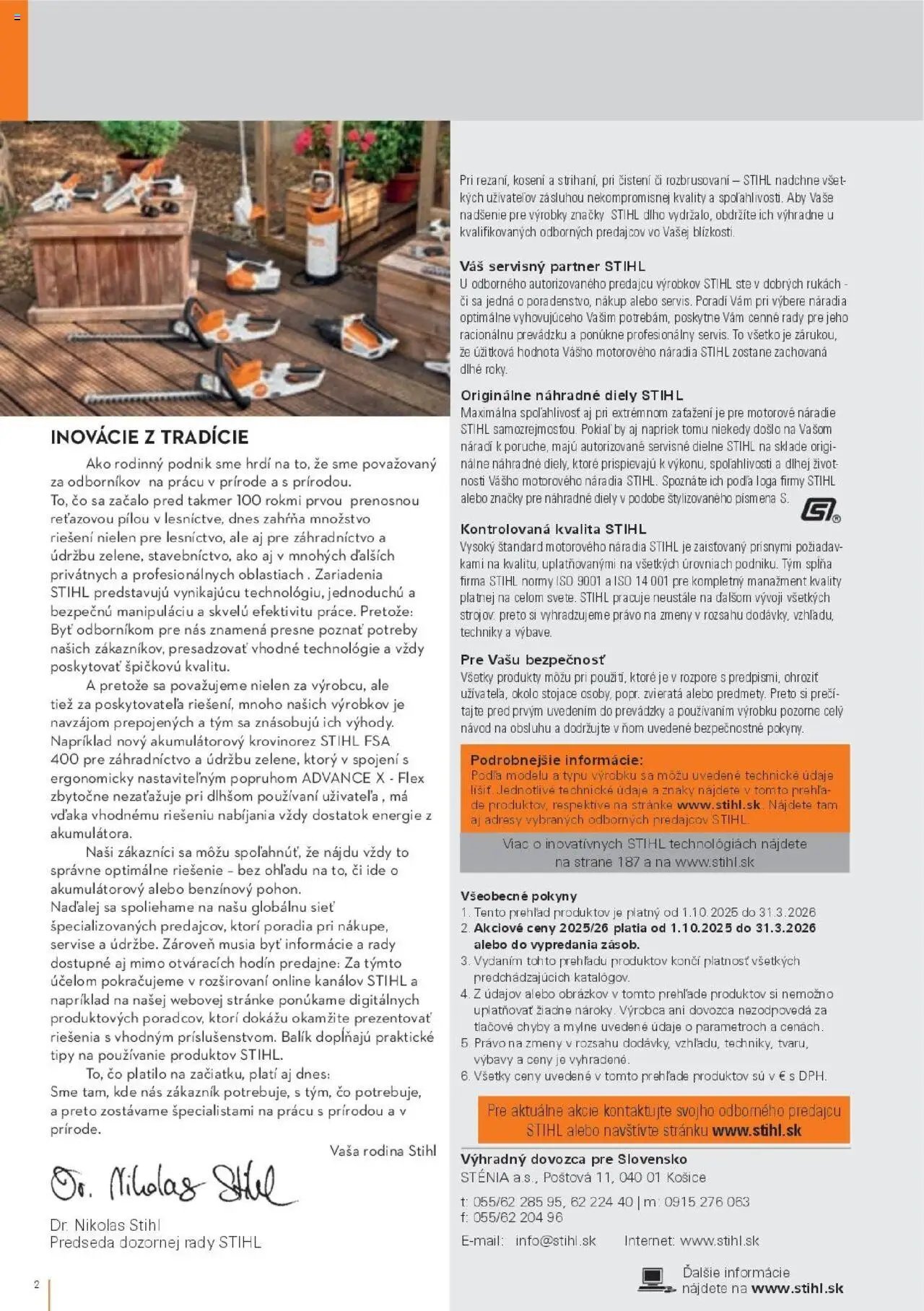 STIHL katalóg (2025-09-29 - 2025-12-31) | 2