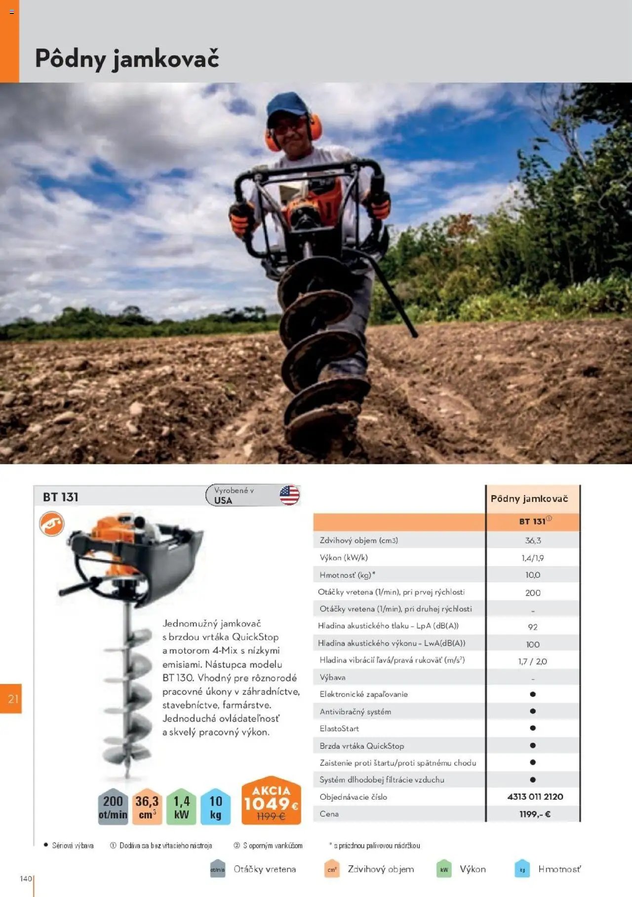 STIHL katalóg (2025-09-29 - 2025-12-31) | 140