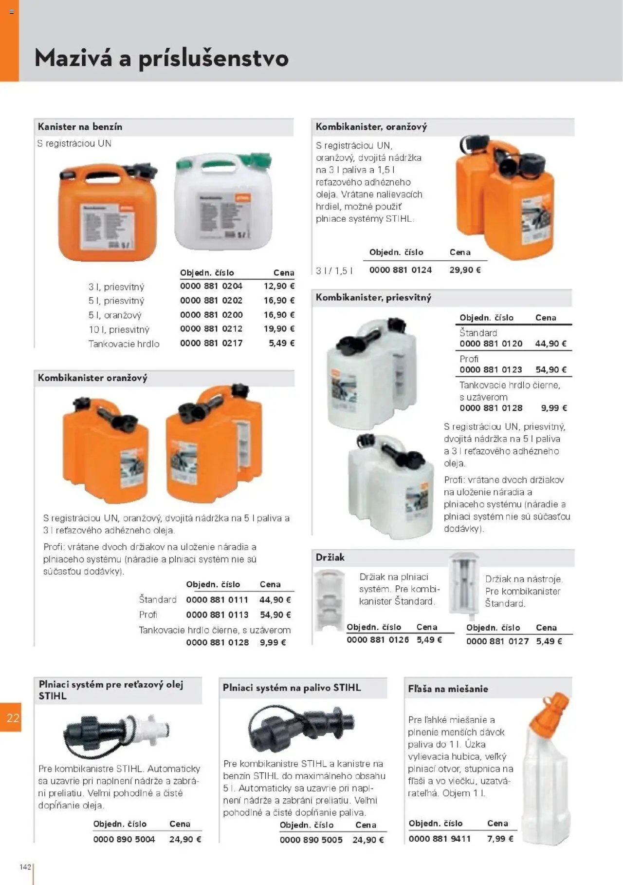 STIHL katalóg (2025-09-29 - 2025-12-31) | 142