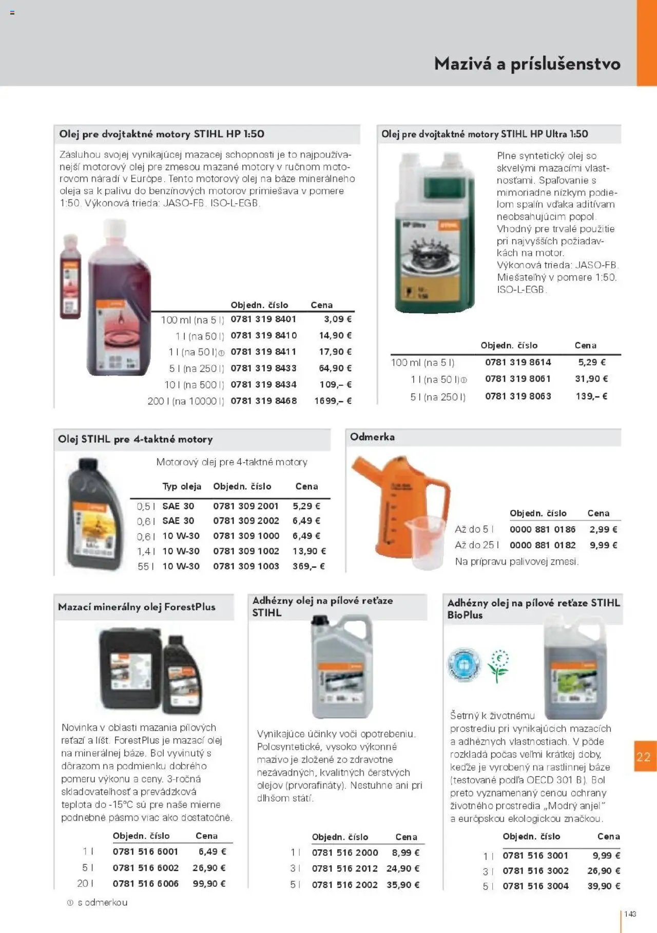 STIHL katalóg (2025-09-29 - 2025-12-31) | 143