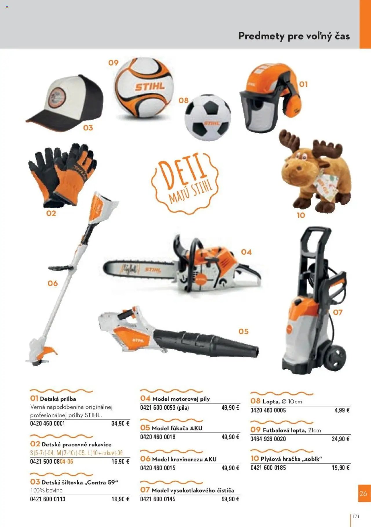 STIHL katalóg (2025-09-29 - 2025-12-31) | 171